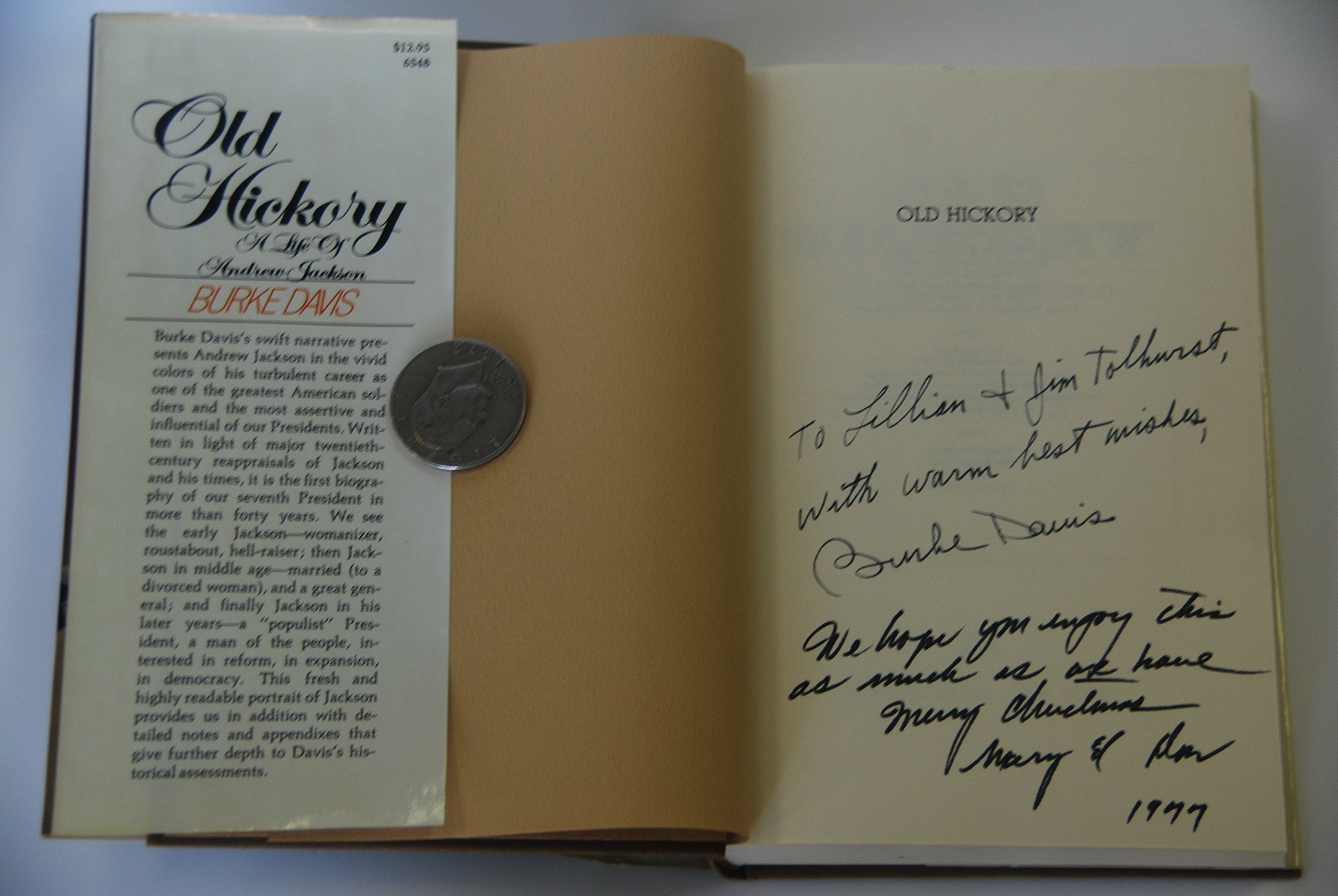 Old Hickory: A life of Andrew Jackson