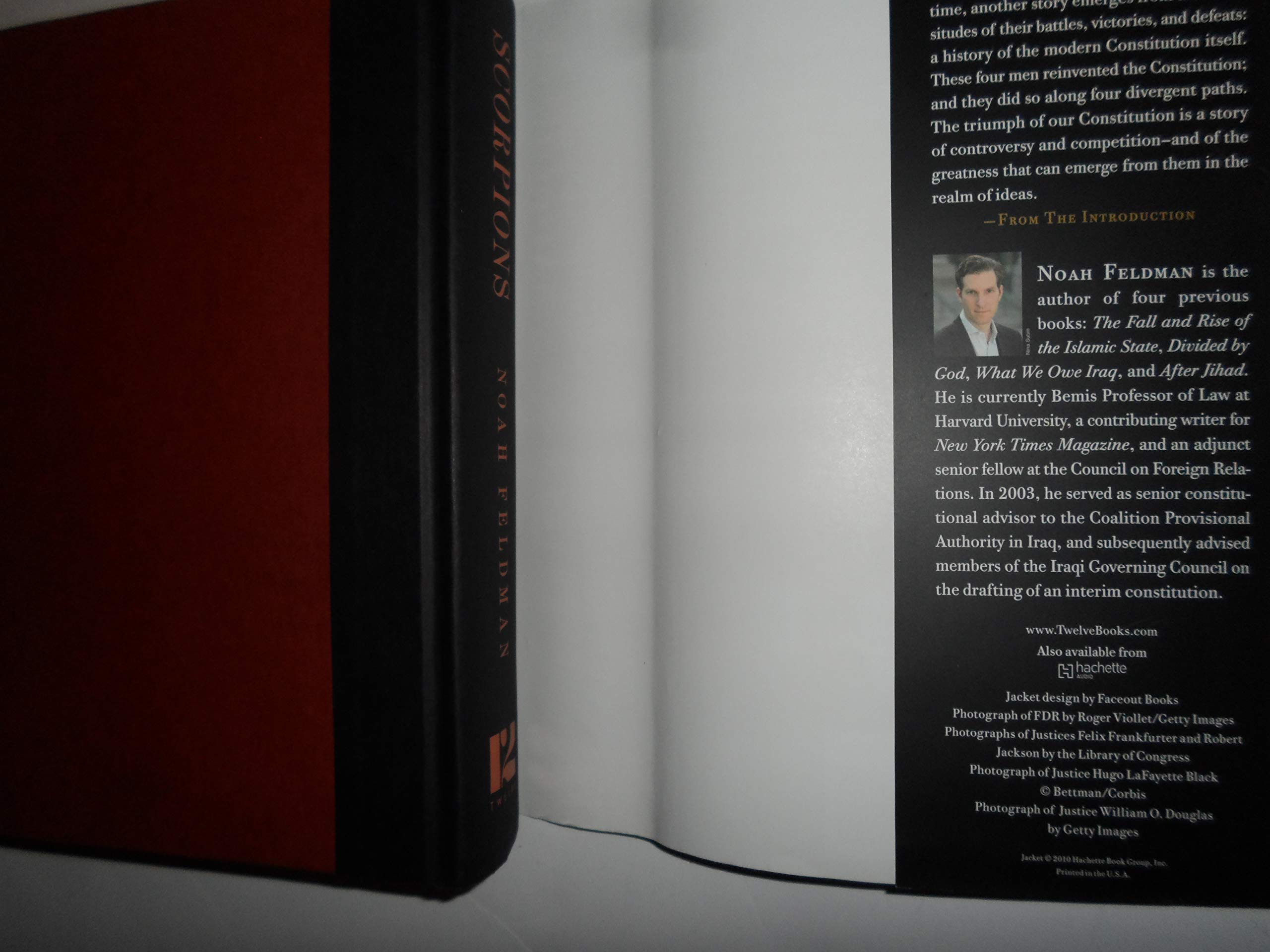 Scorpions: The Battles and Triumphs of FDR's Great Supreme Court Justices used book depot