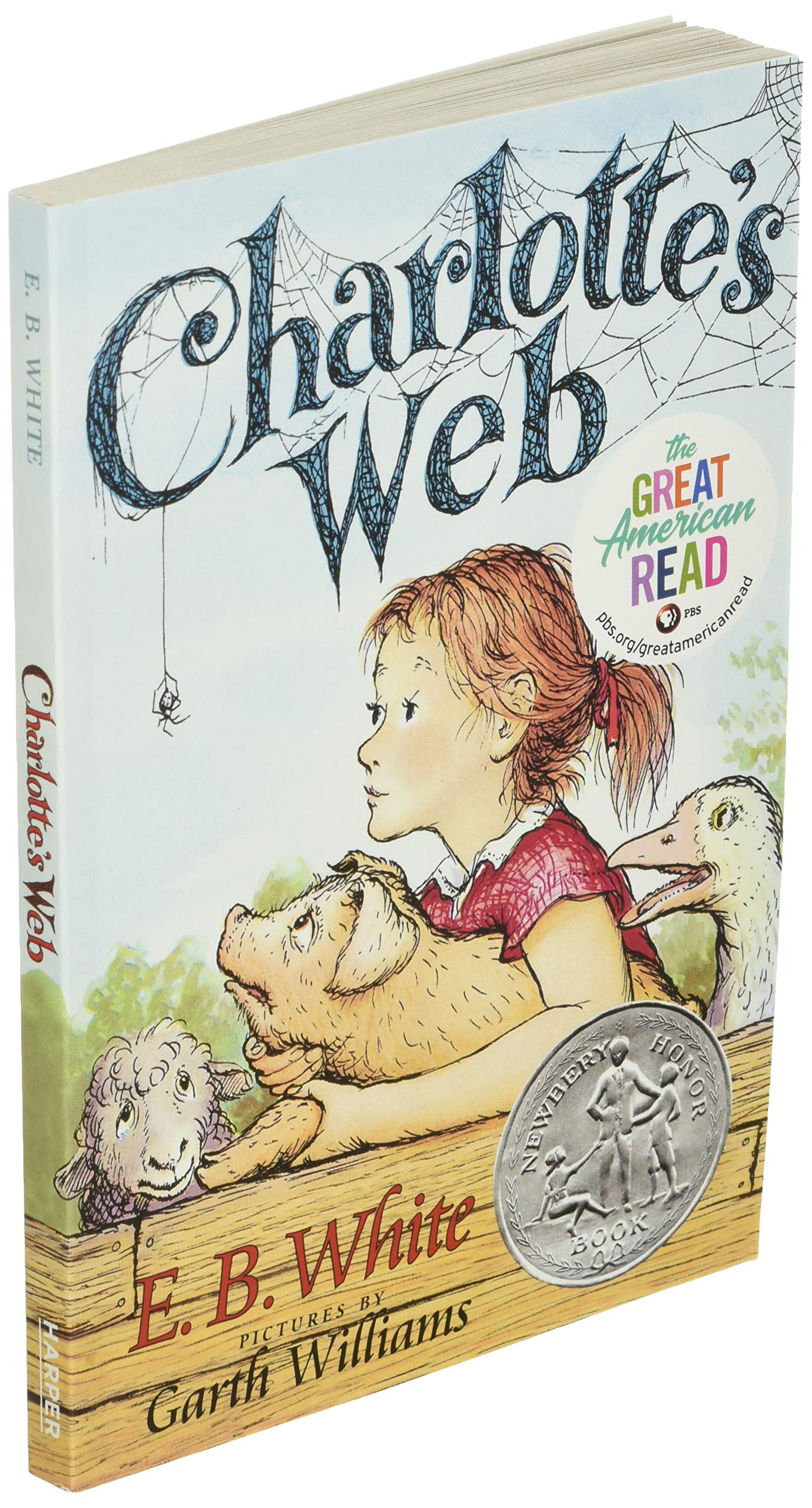 Charlotte's Web: A Newbery Honor Award Winner (Trophy Newbery) used book depot