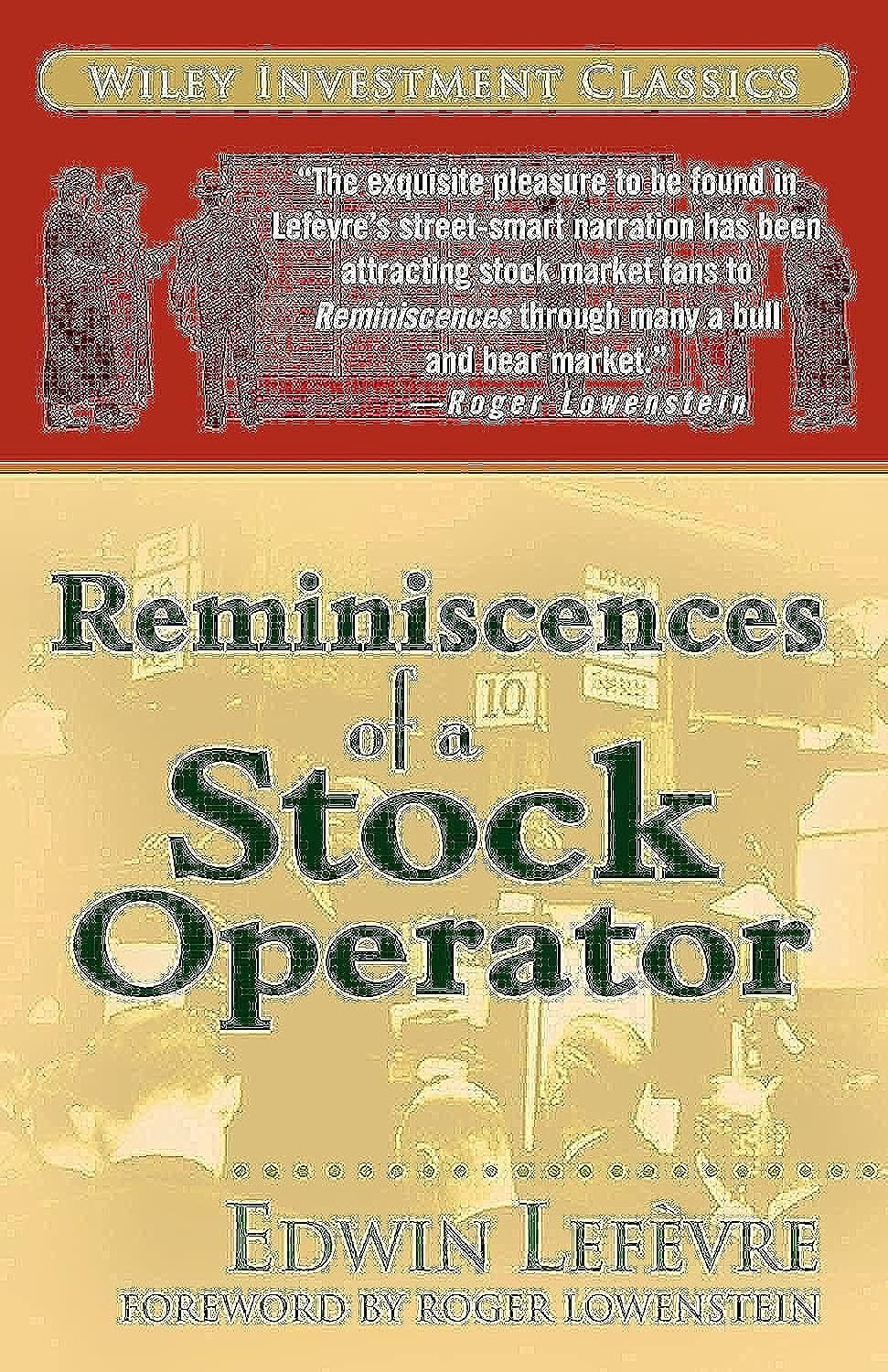 Reminiscences of a Stock Operator used book depot
