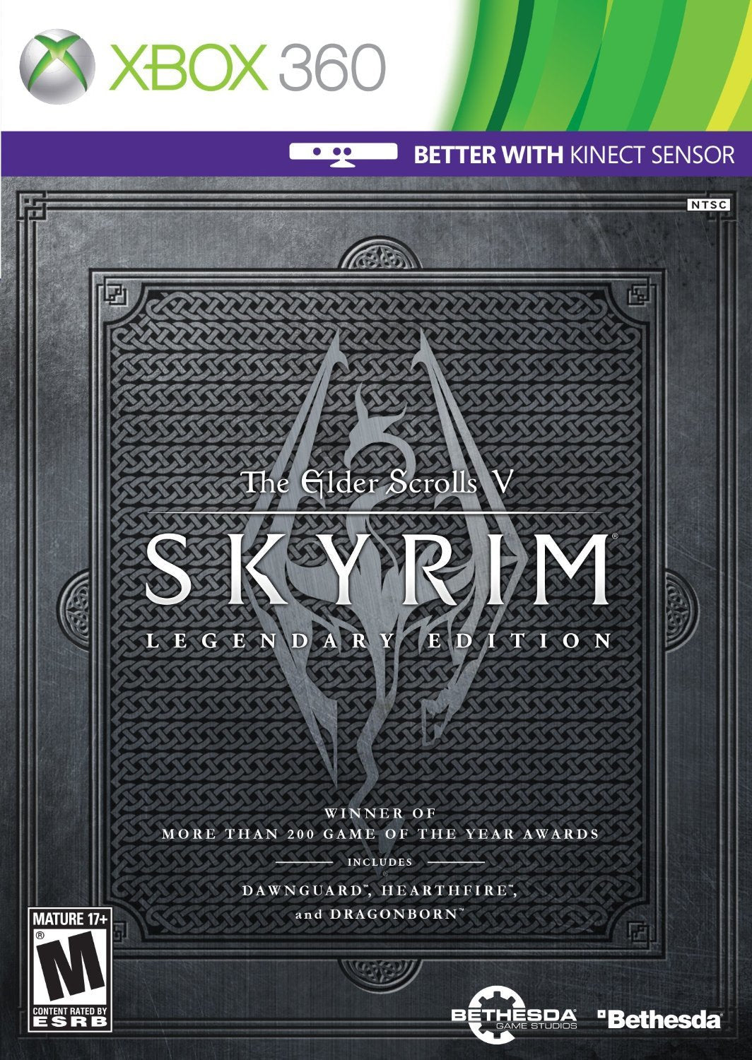 The Elder Scrolls V: Skyrim - Legendary Edition, XBOX 360 used book depot