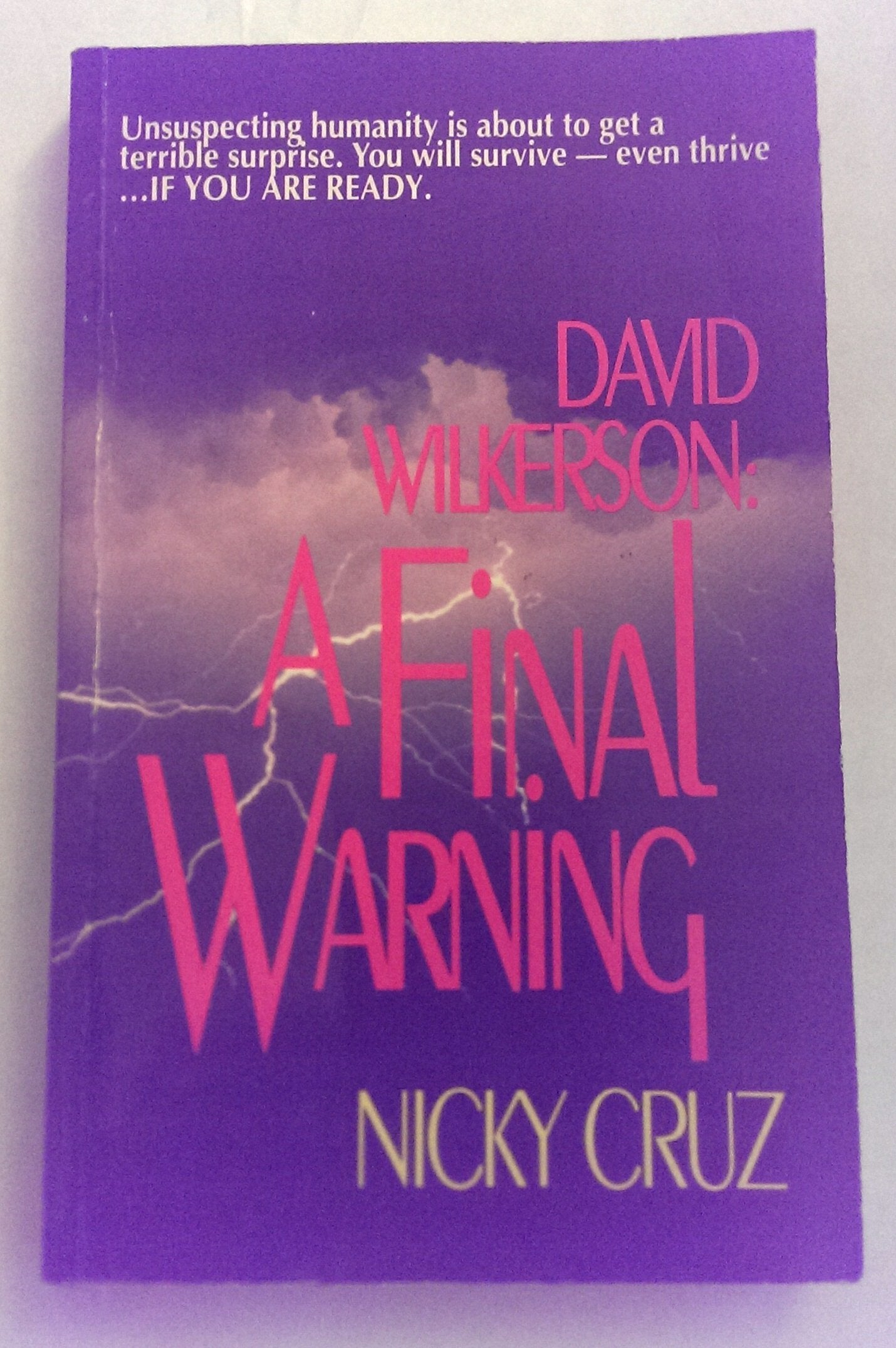 David Wilkerson: A Final Warning to America used book depot