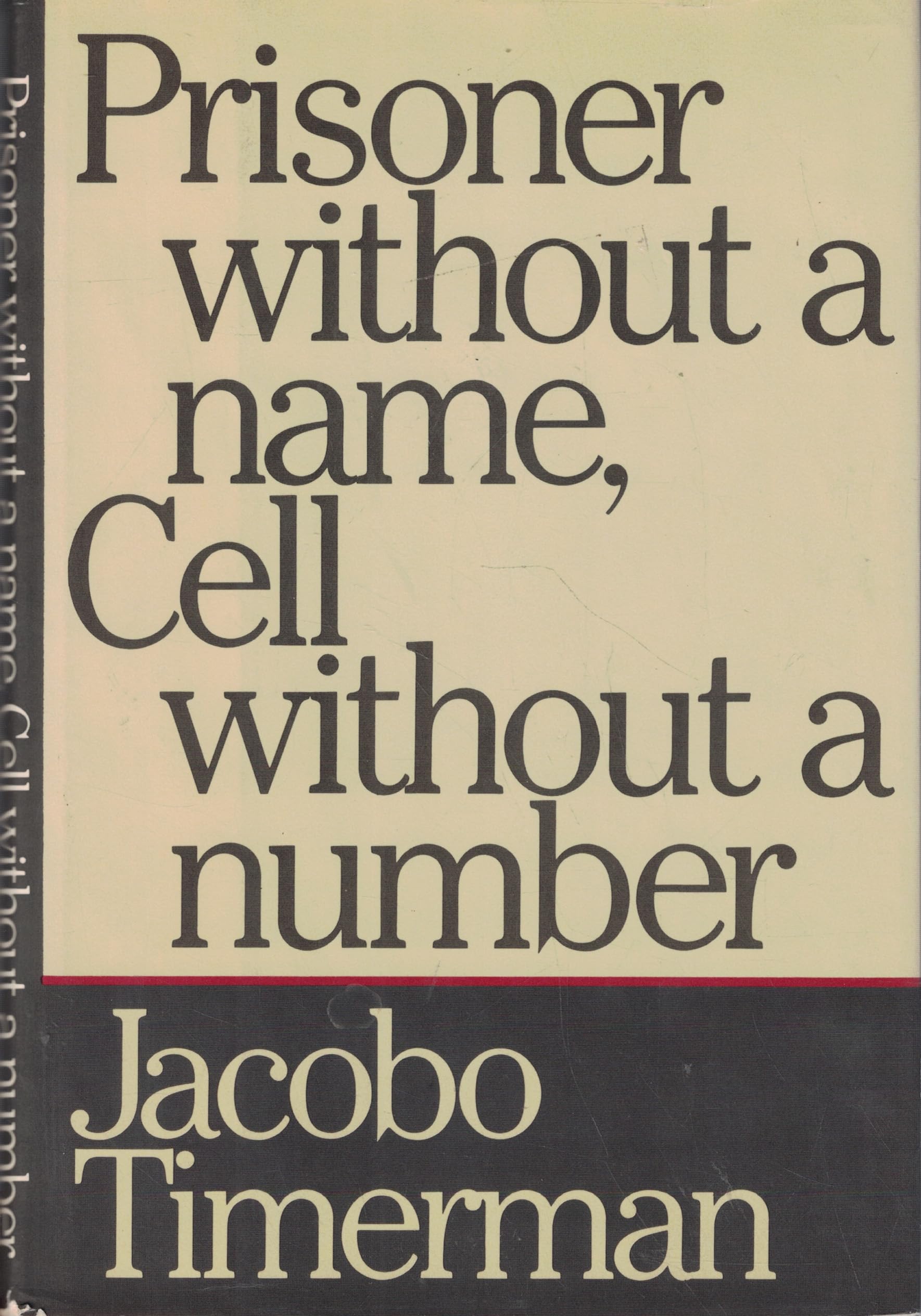 Prisoner Without a Name, Cell Without a Number used book depot