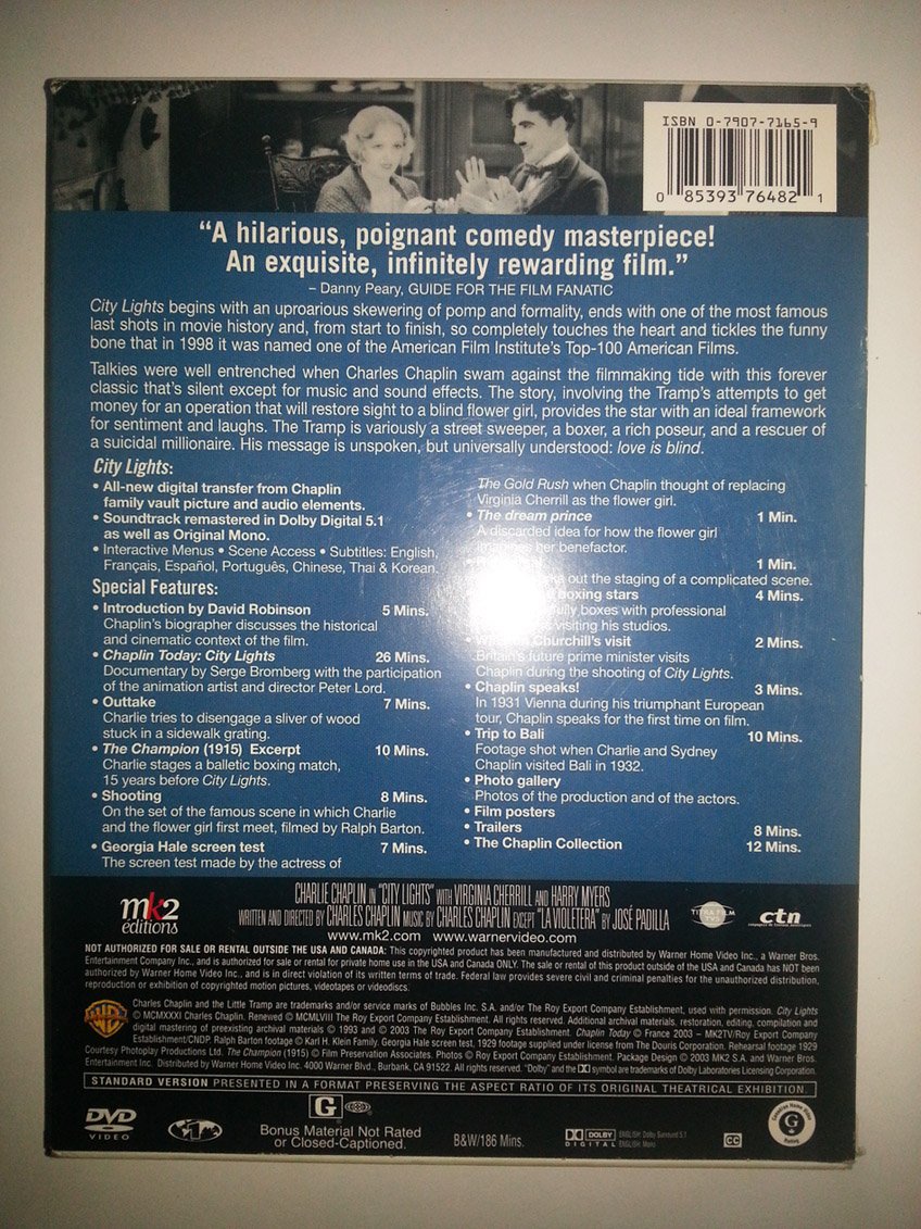 City Lights: The Chaplin Collection (Two-Disc Special Edition) [DVD] used book depot