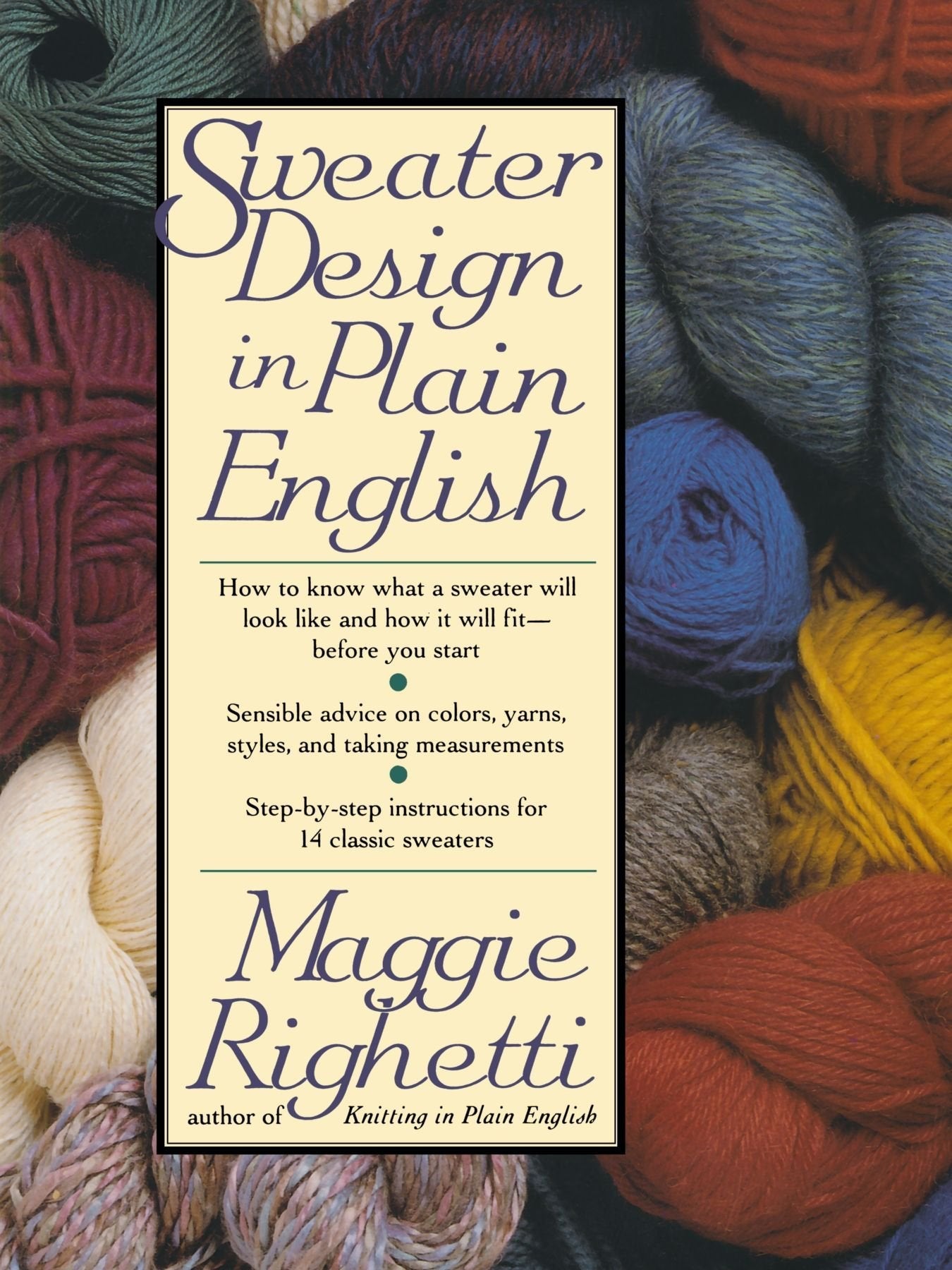 Sweater Design in Plain English used book depot