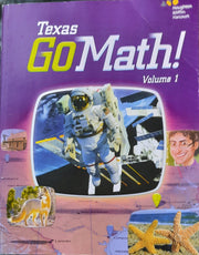 Go Math! Texas Grade 3 (1) (Houghton Mifflin Harcourt Go Math!) used book depot