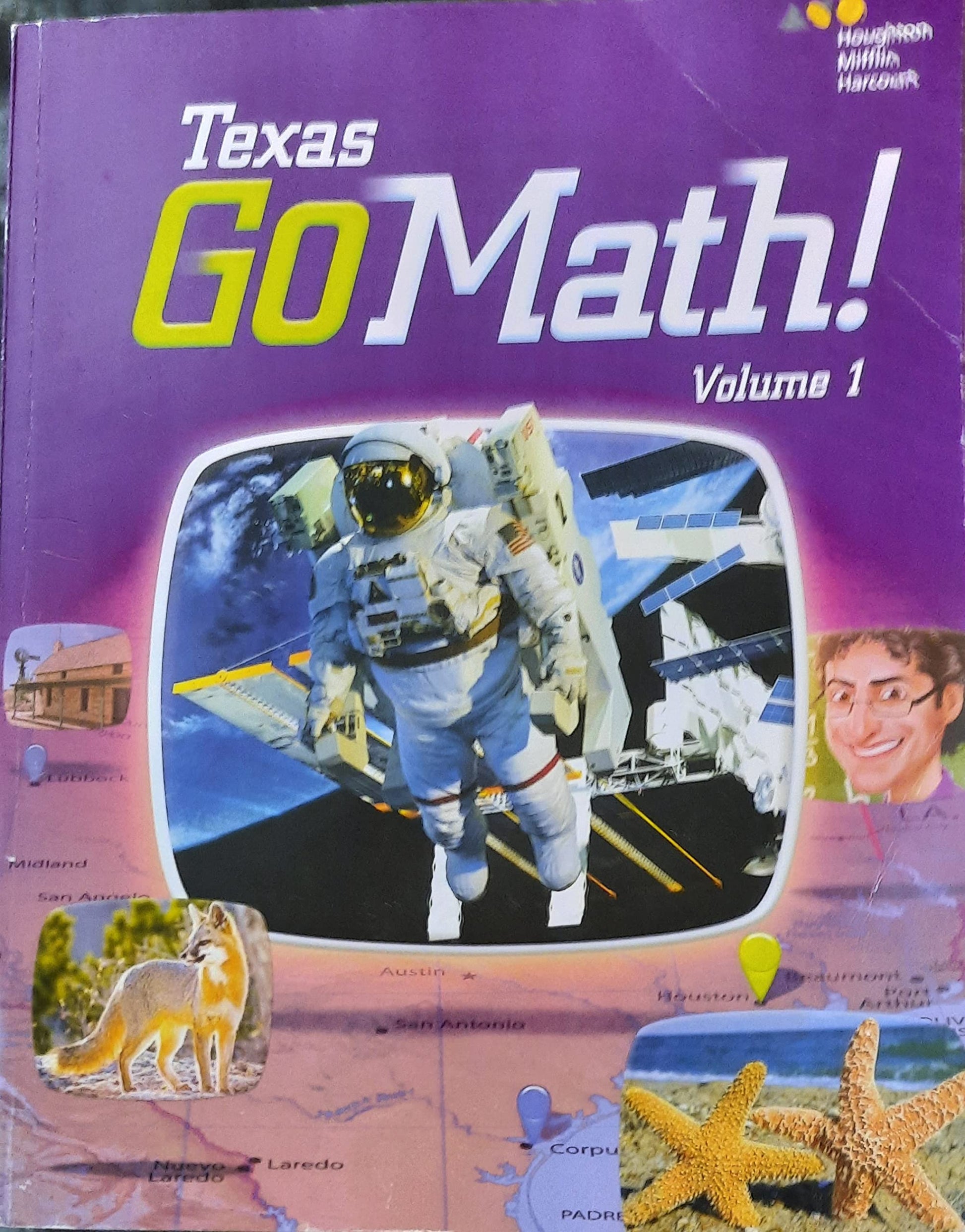 Go Math! Texas Grade 3 (1) (Houghton Mifflin Harcourt Go Math!) used book depot