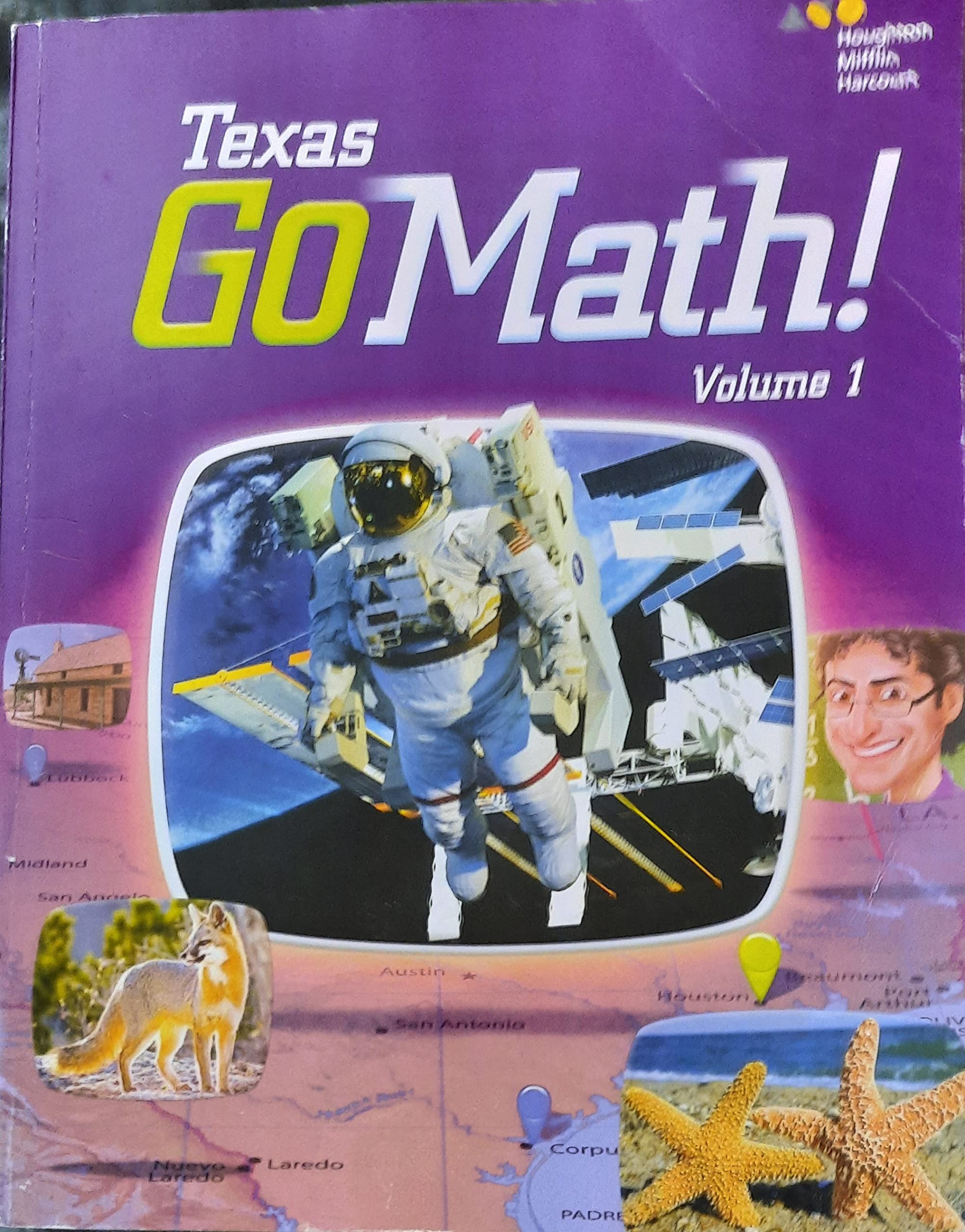 Go Math! Texas Grade 3 (1) (Houghton Mifflin Harcourt Go Math!) used book depot
