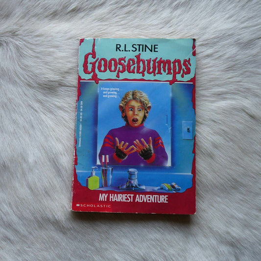 My Hairiest Adventure Goosebumps Stine, R L