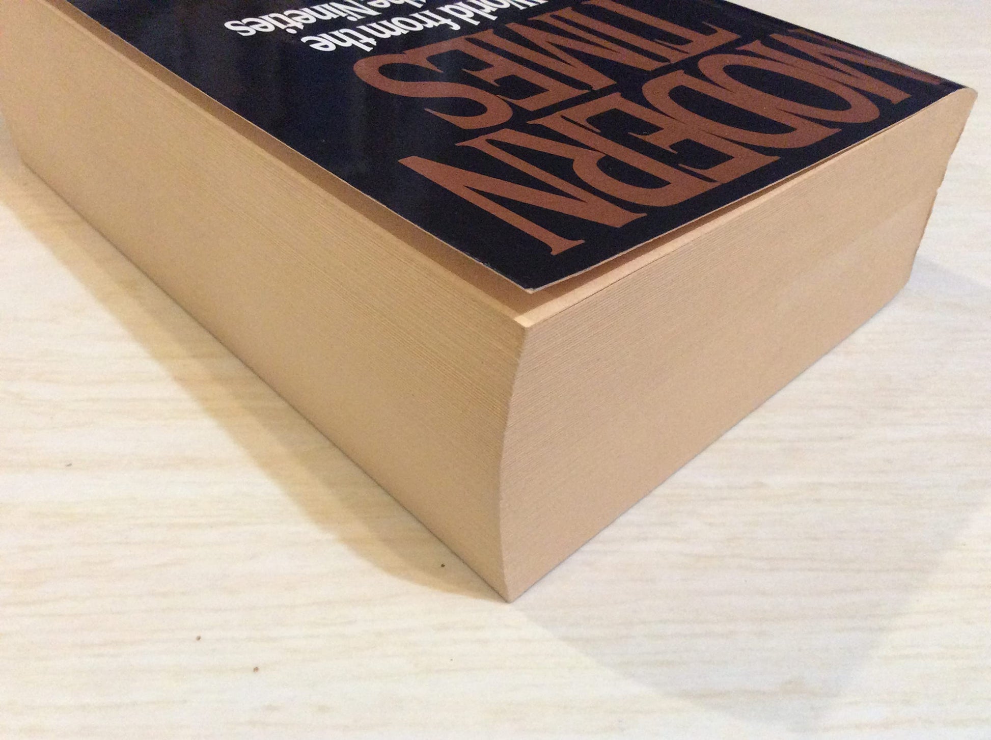 Modern Times: The World from the Twenties to the Nineties, Revised Edition used book depot