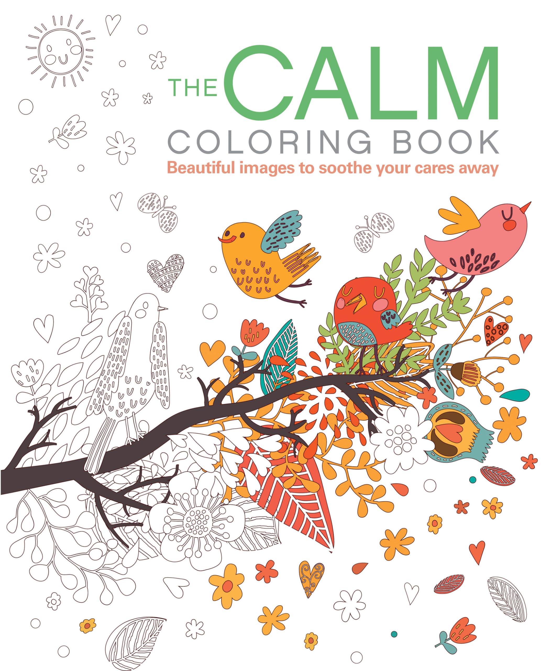 The Calm Coloring Book: Beautiful images to soothe your cares away (Volume 14) (Chartwell Coloring Books, 14) used book depot