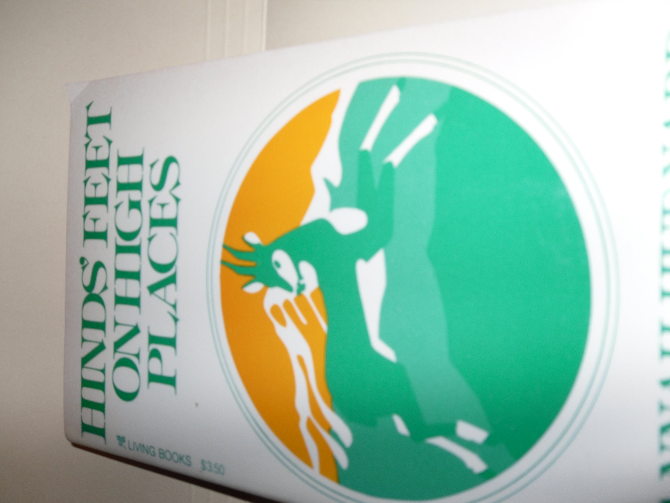 Hinds Feet on High Places/Large Print used book depot