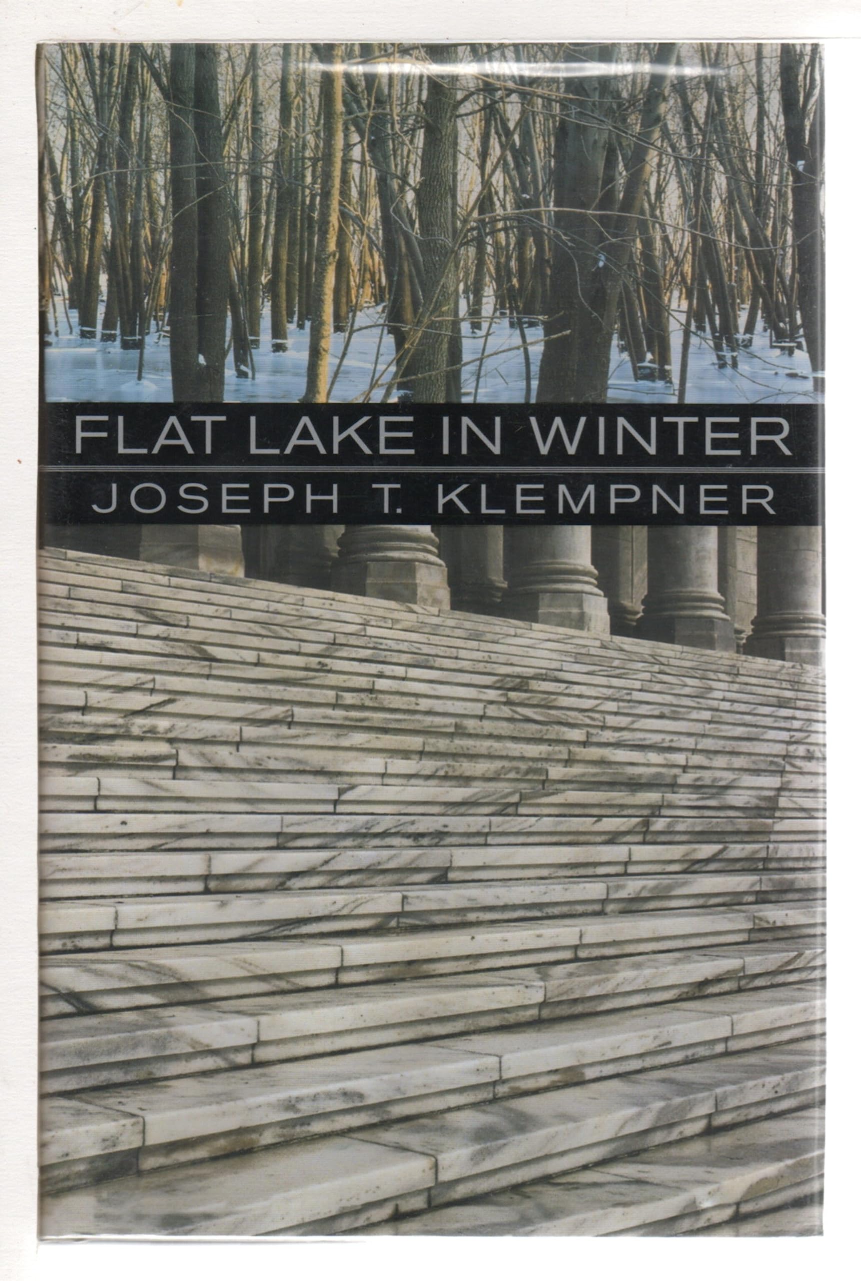 Flat Lake in Winter used book depot