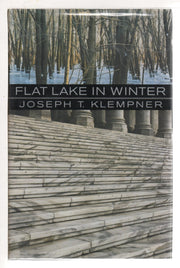 Flat Lake in Winter used book depot