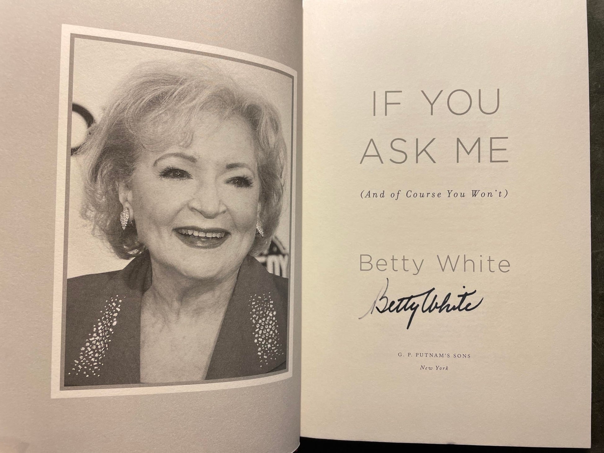 If You Ask Me: (And of Course You Won't) used book depot