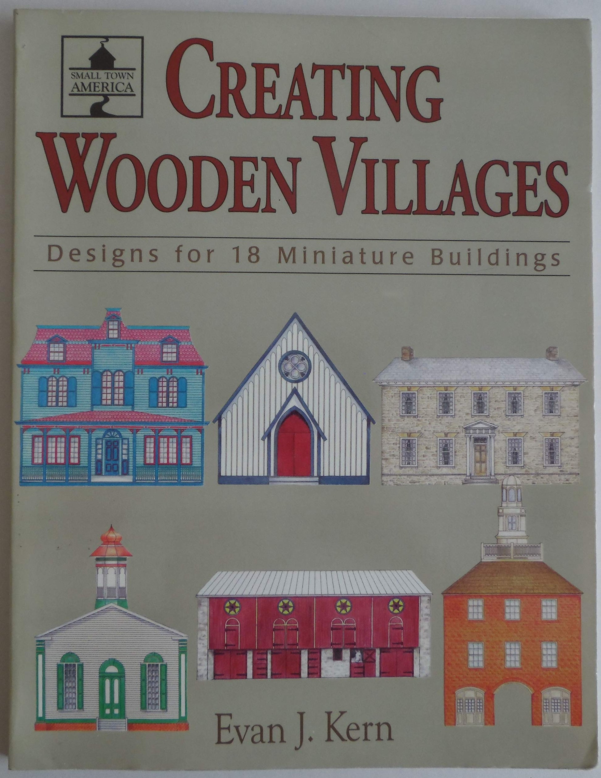 Creating Wooden Villages: Designs for 18 Miniature Buildings used book depot