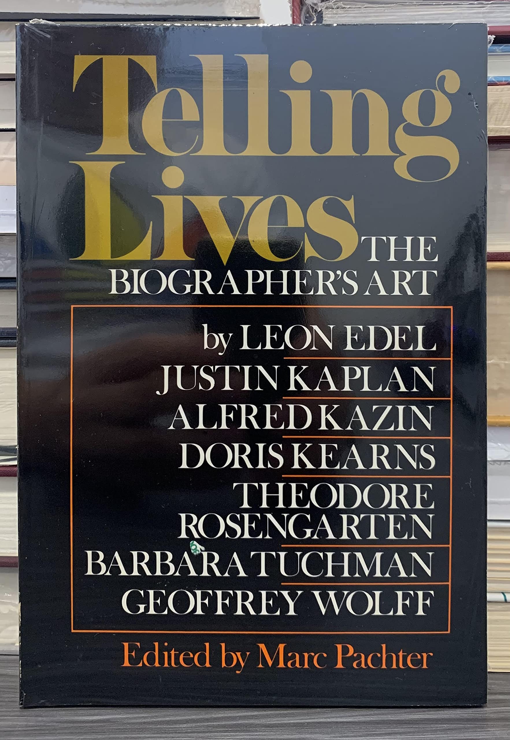 Telling Lives: The Biographer's Art used book depot