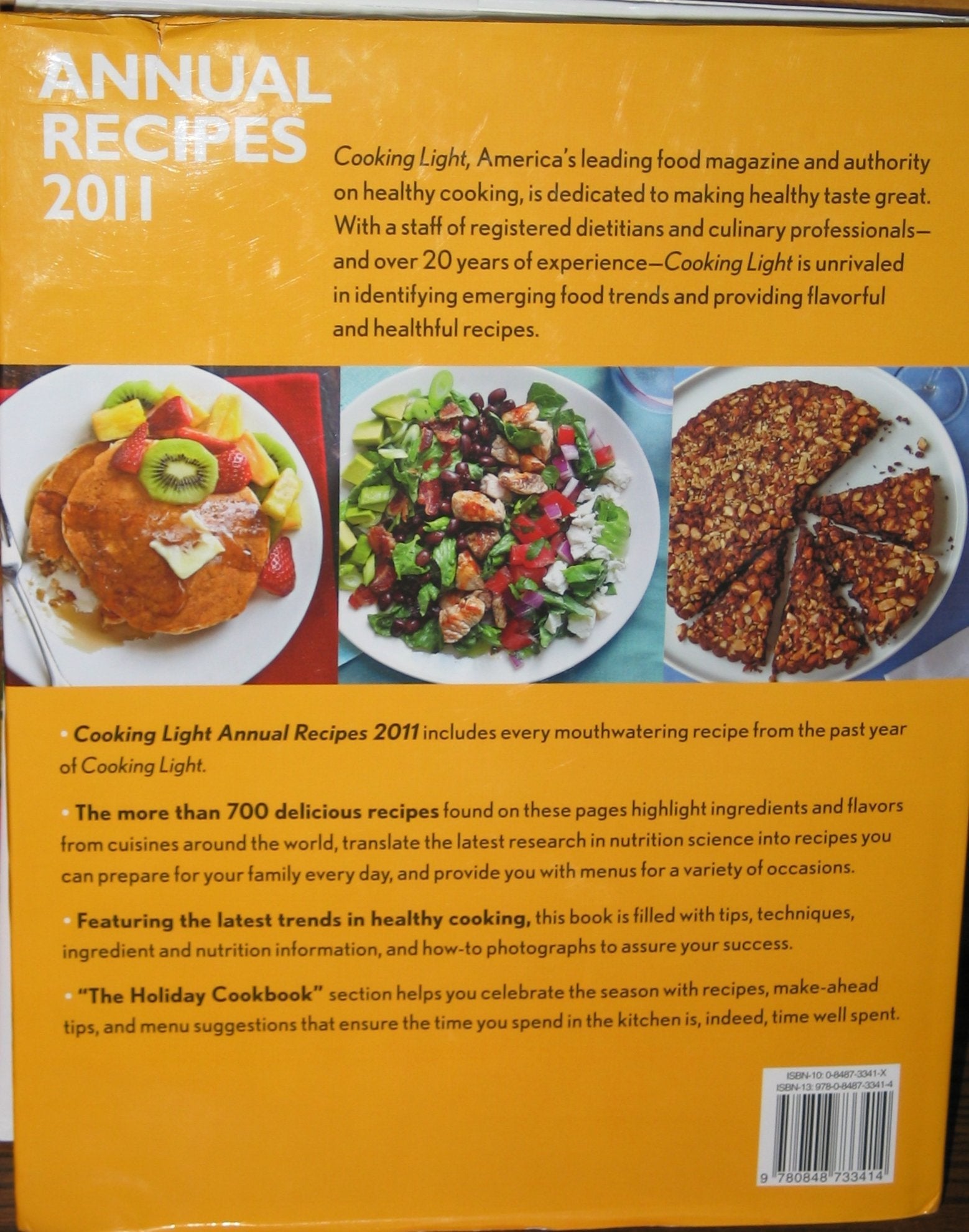 Cooking Light Annual Recipes 2011: Every Recipe...A Year's Worth of Cooking Light Magazine used book depot