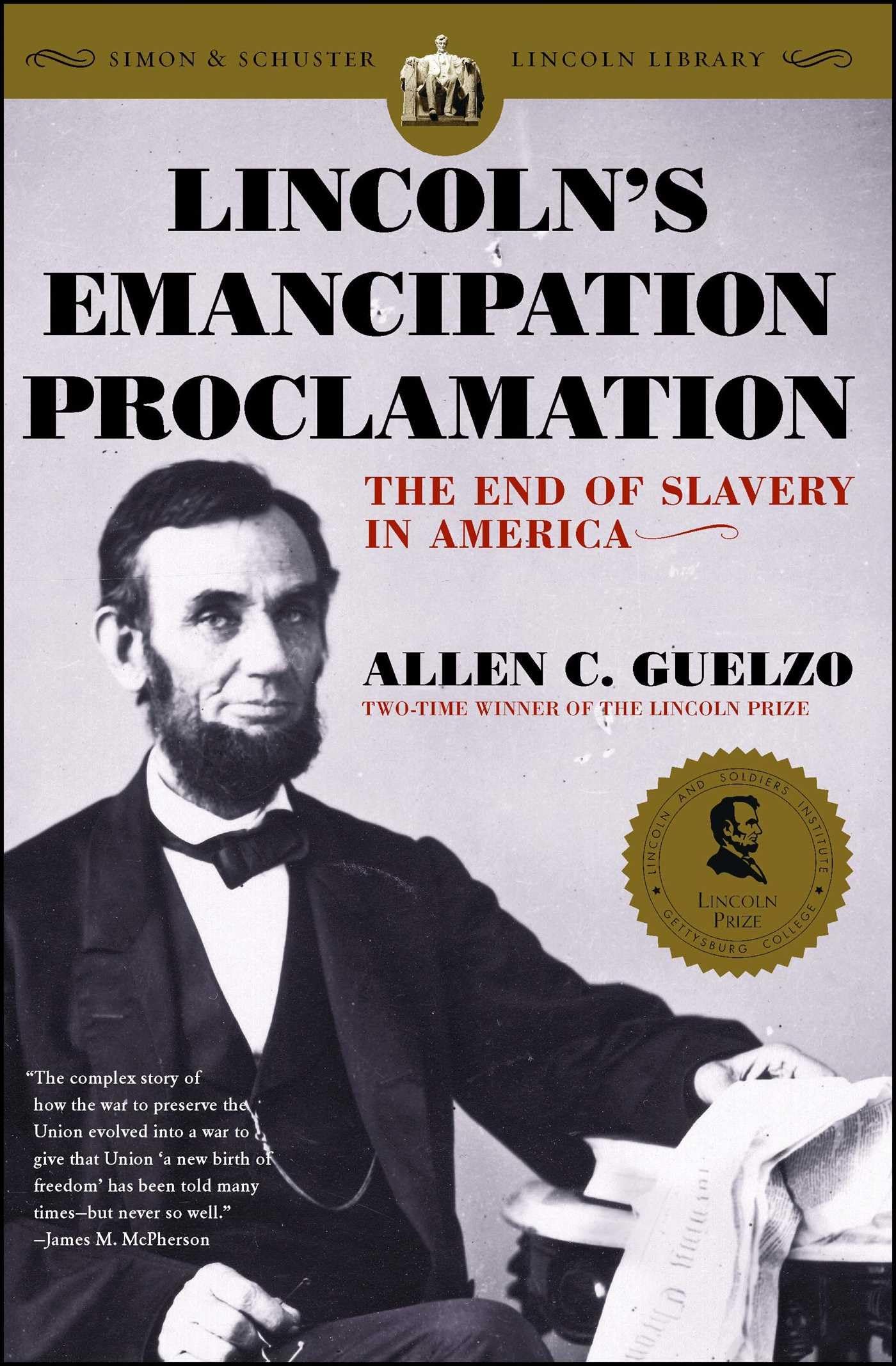 Lincoln's Emancipation Proclamation: The End of Slavery in America used book depot