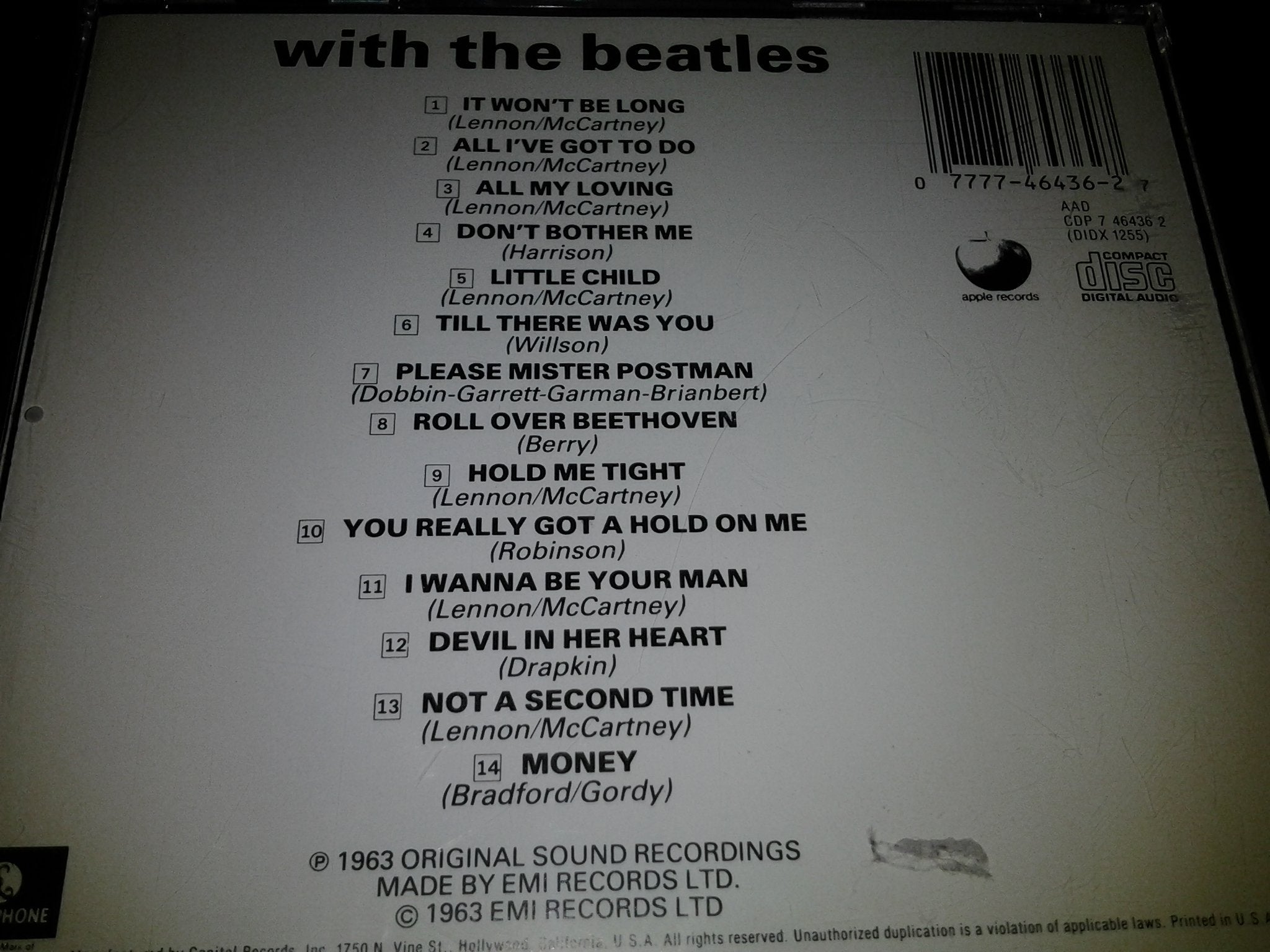 With the Beatles used book depot