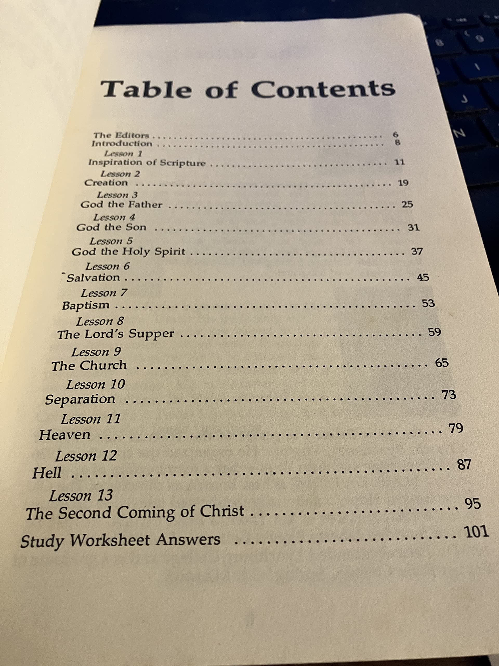 Building Blocks of the Faith: Foundational Bible Doctrines used book depot