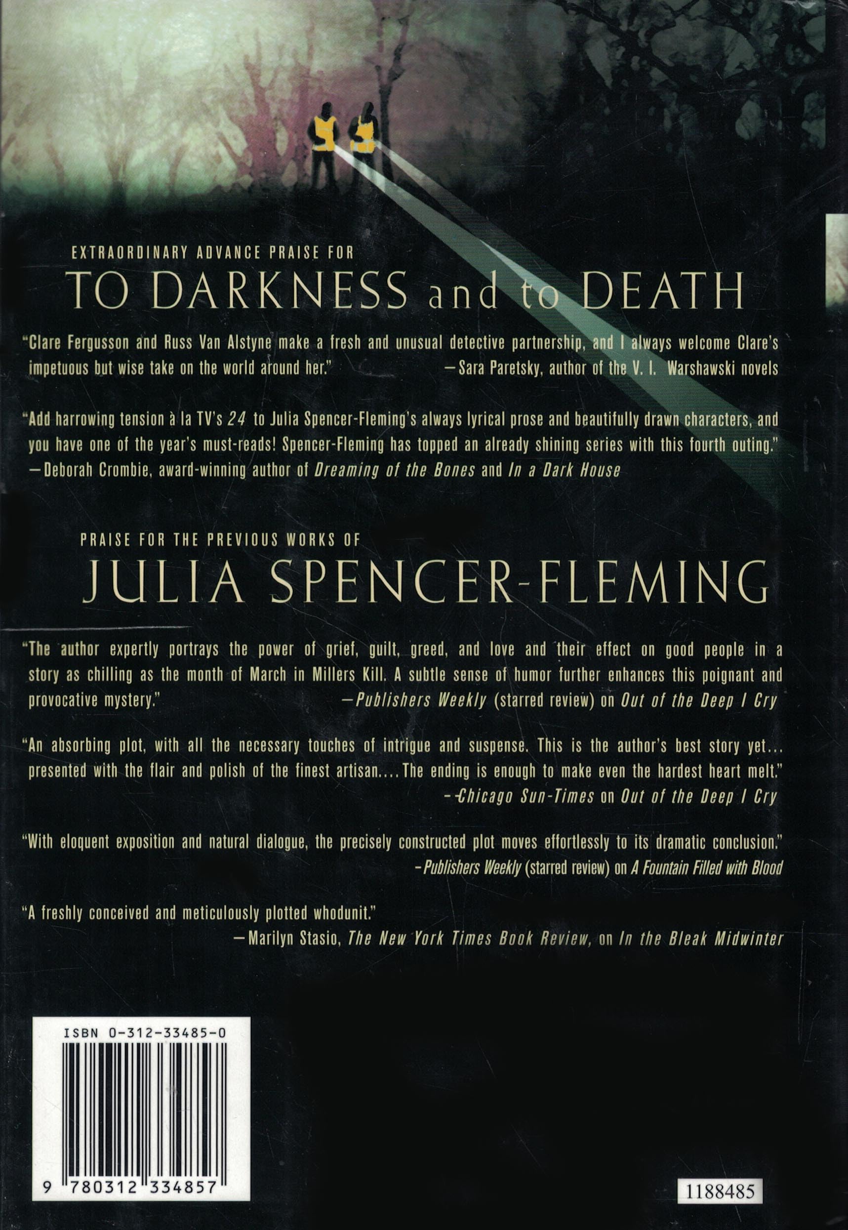 To Darkness and to Death (Clare Fergusson/Russ Van Alstyne Mysteries) used book depot