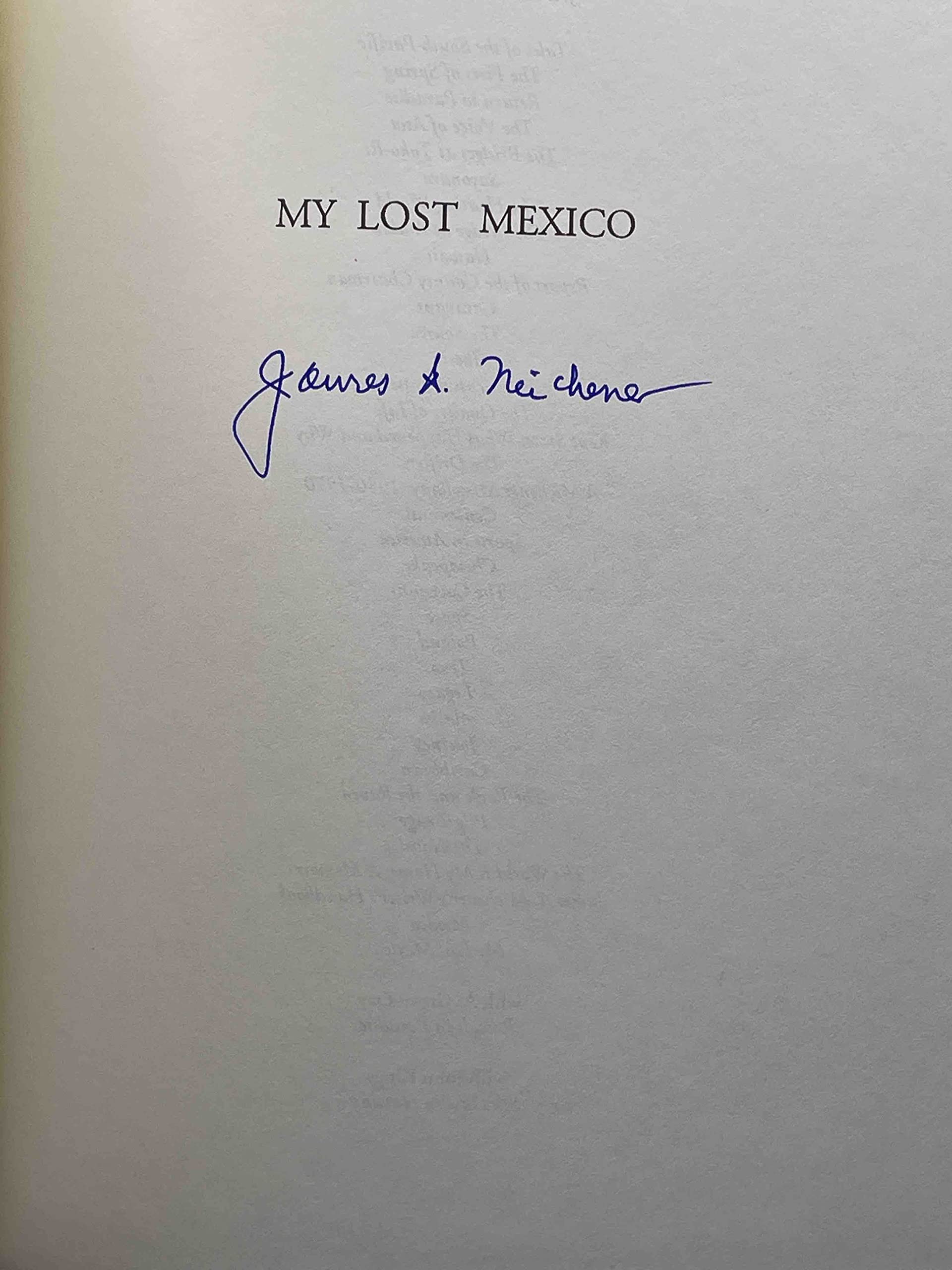 My Lost Mexico used book depot