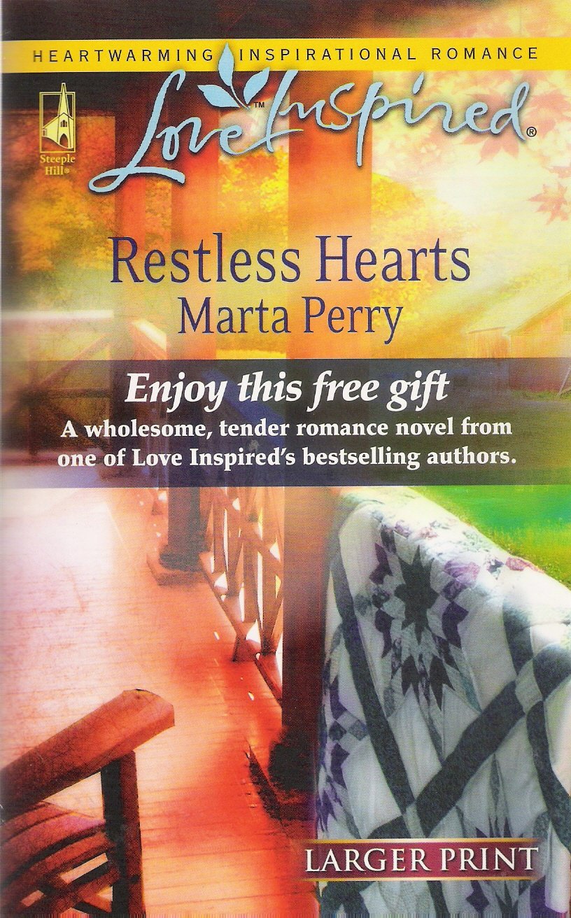 Restless Hearts Larger Print used book depot