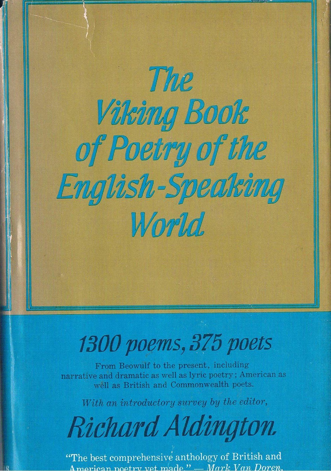 The Viking Book of Poetry of the English-Speaking World-Volume I