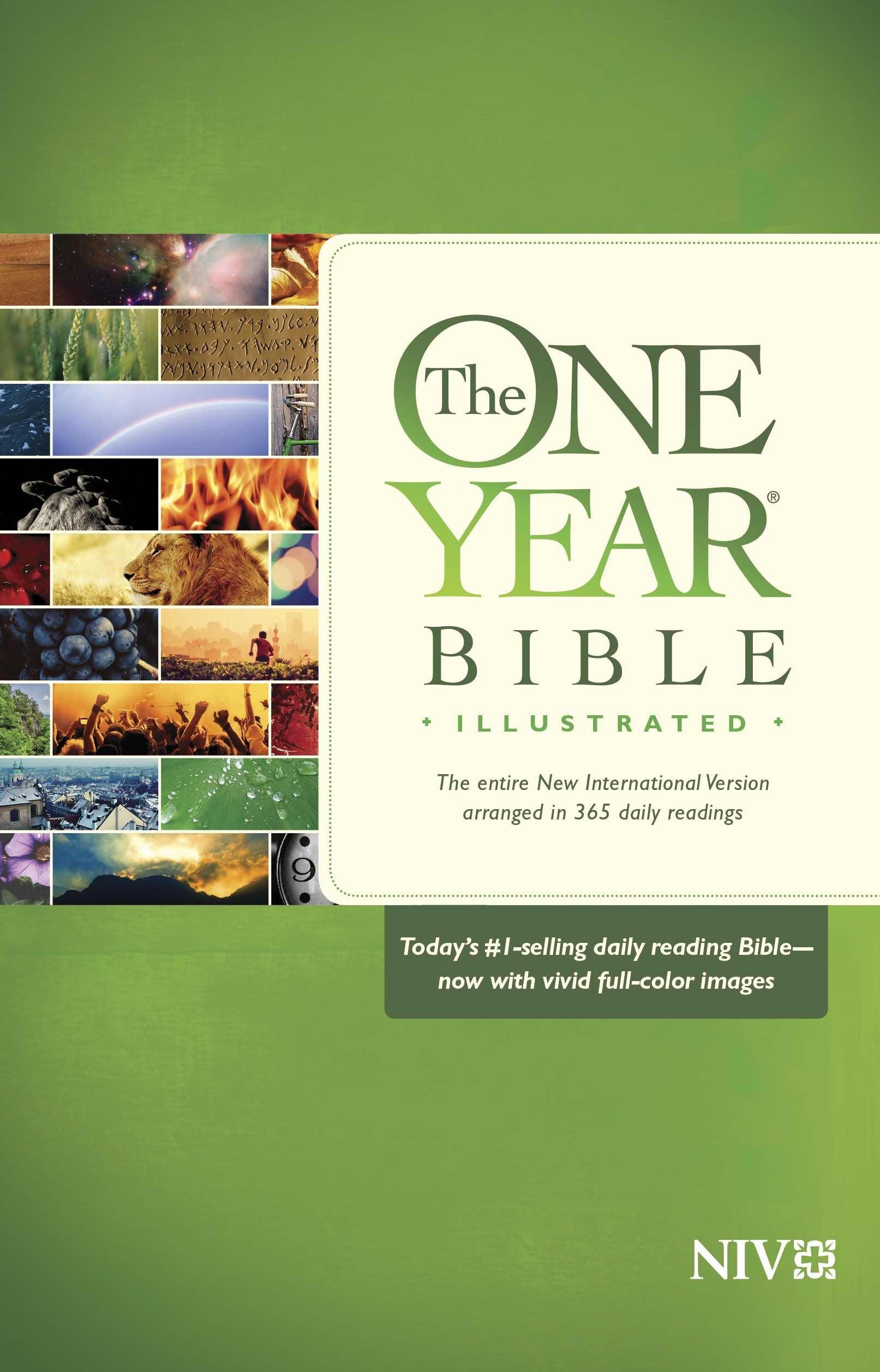 The One Year Bible Illustrated NIV used book depot