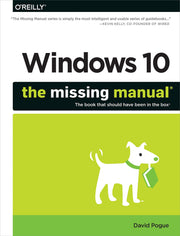Windows 10: The Missing Manual used book depot