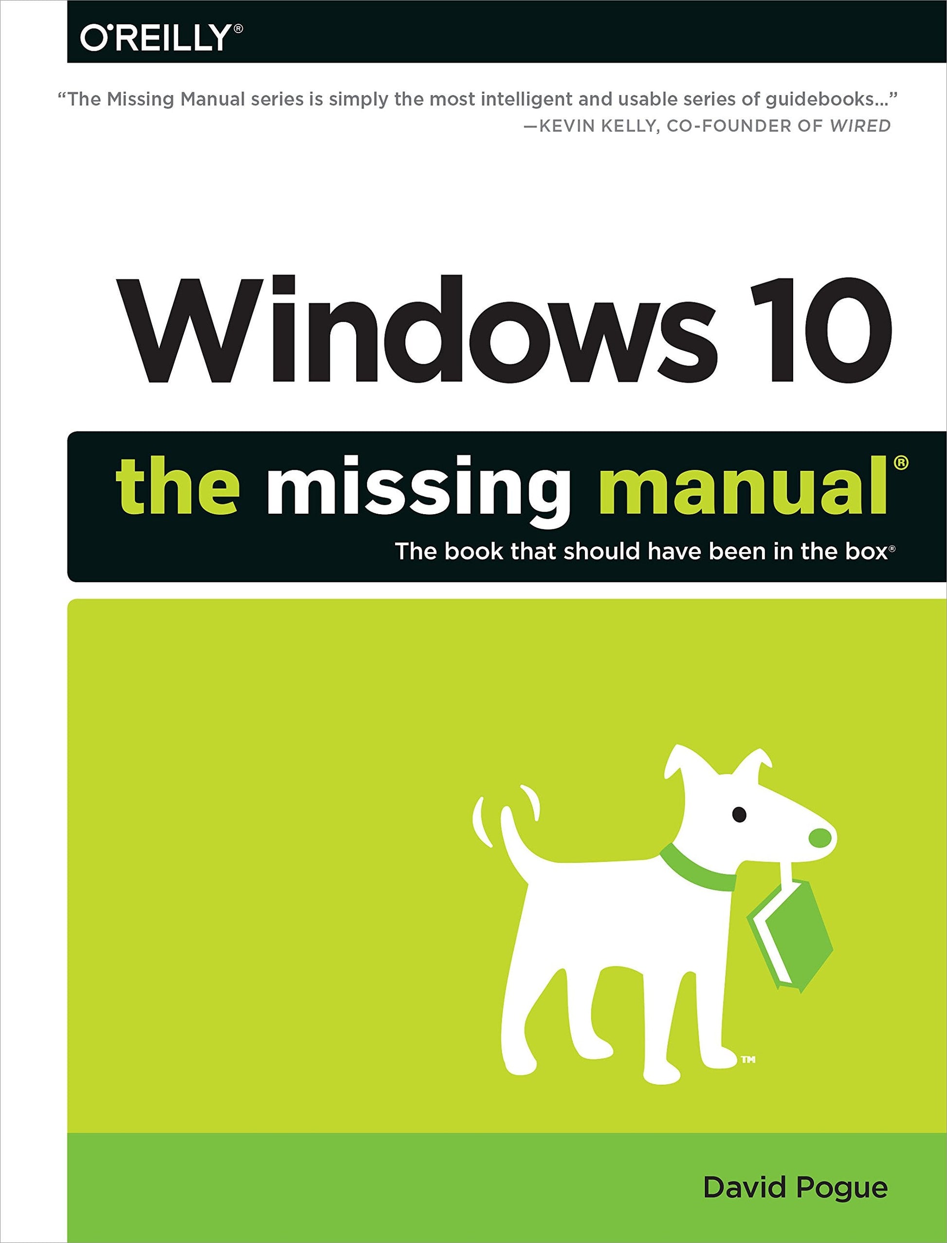 Windows 10: The Missing Manual used book depot