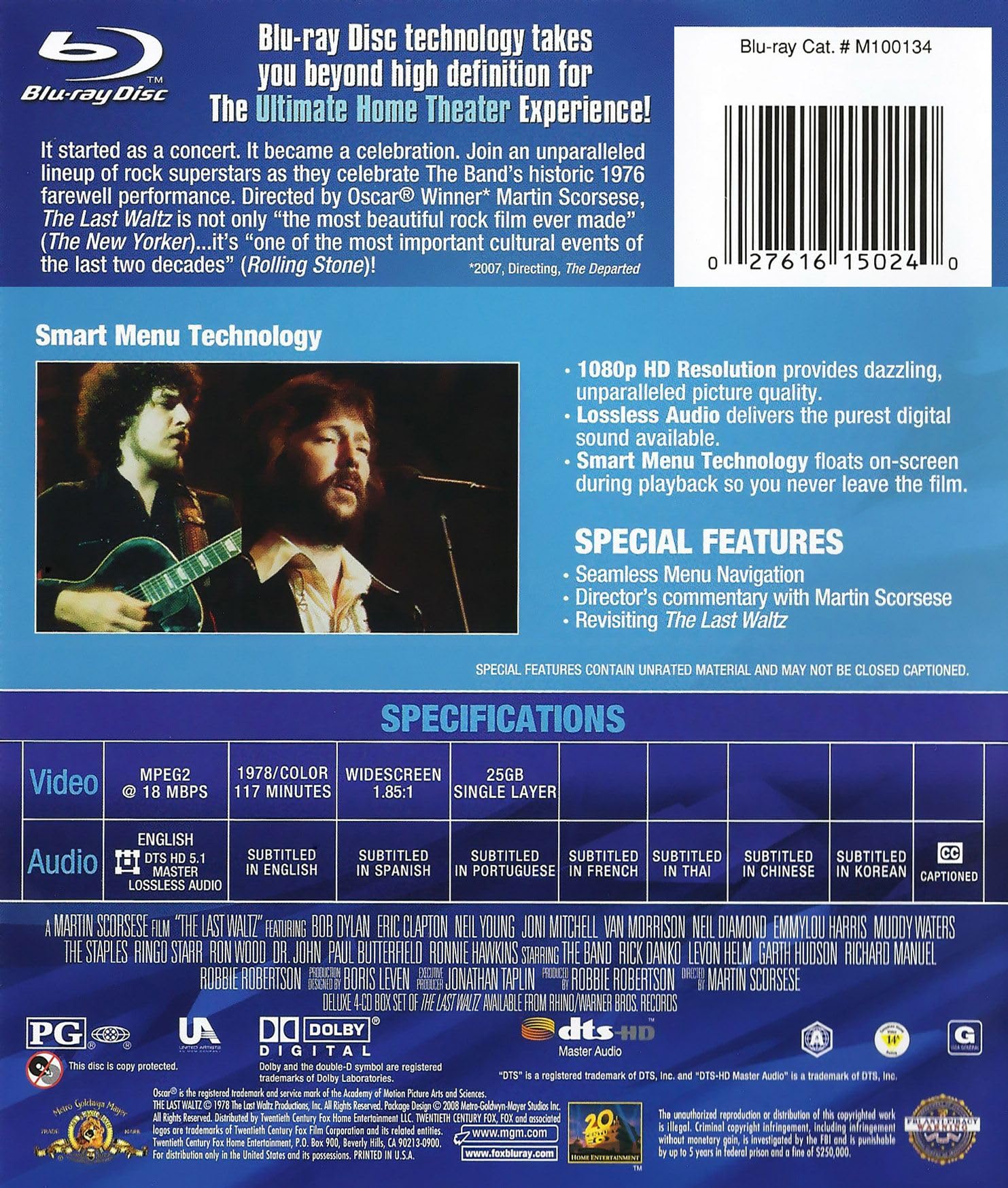 The Last Waltz [Blu-ray] used book depot