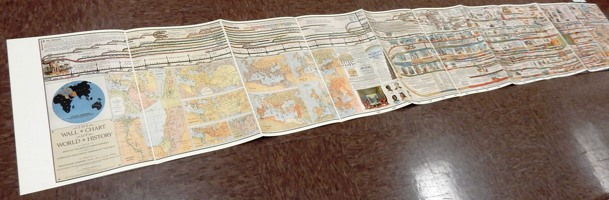 The Wall Chart of World History: From Earliest Times To The Present used book depot