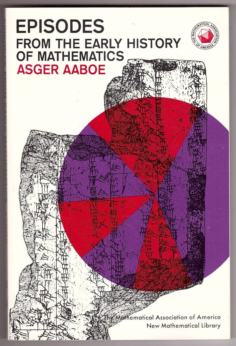 Episodes from the Early History of Mathematics (Anneli Lax New Mathematical Library, Series Number 13) used book depot