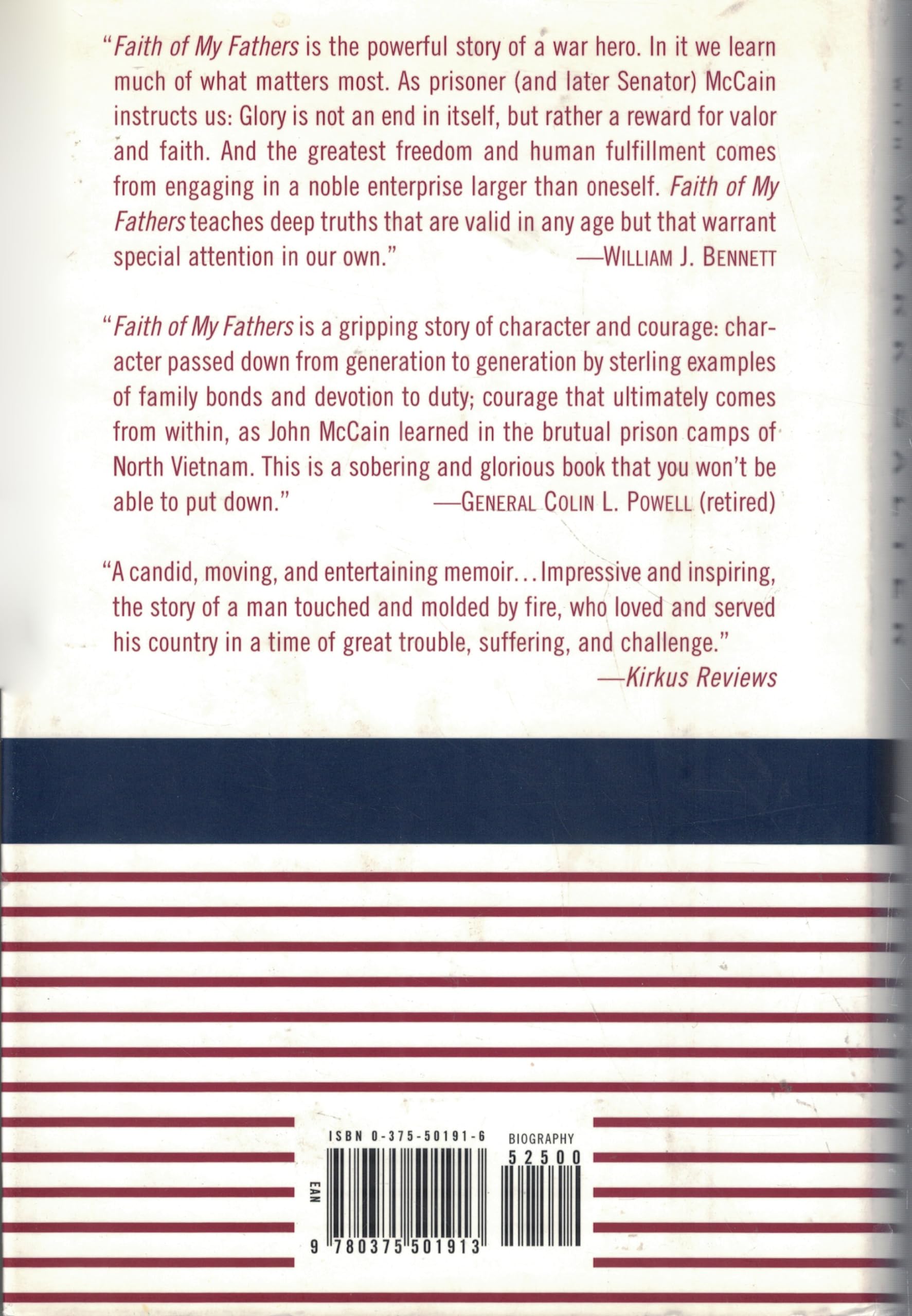 Faith of My Fathers used book depot