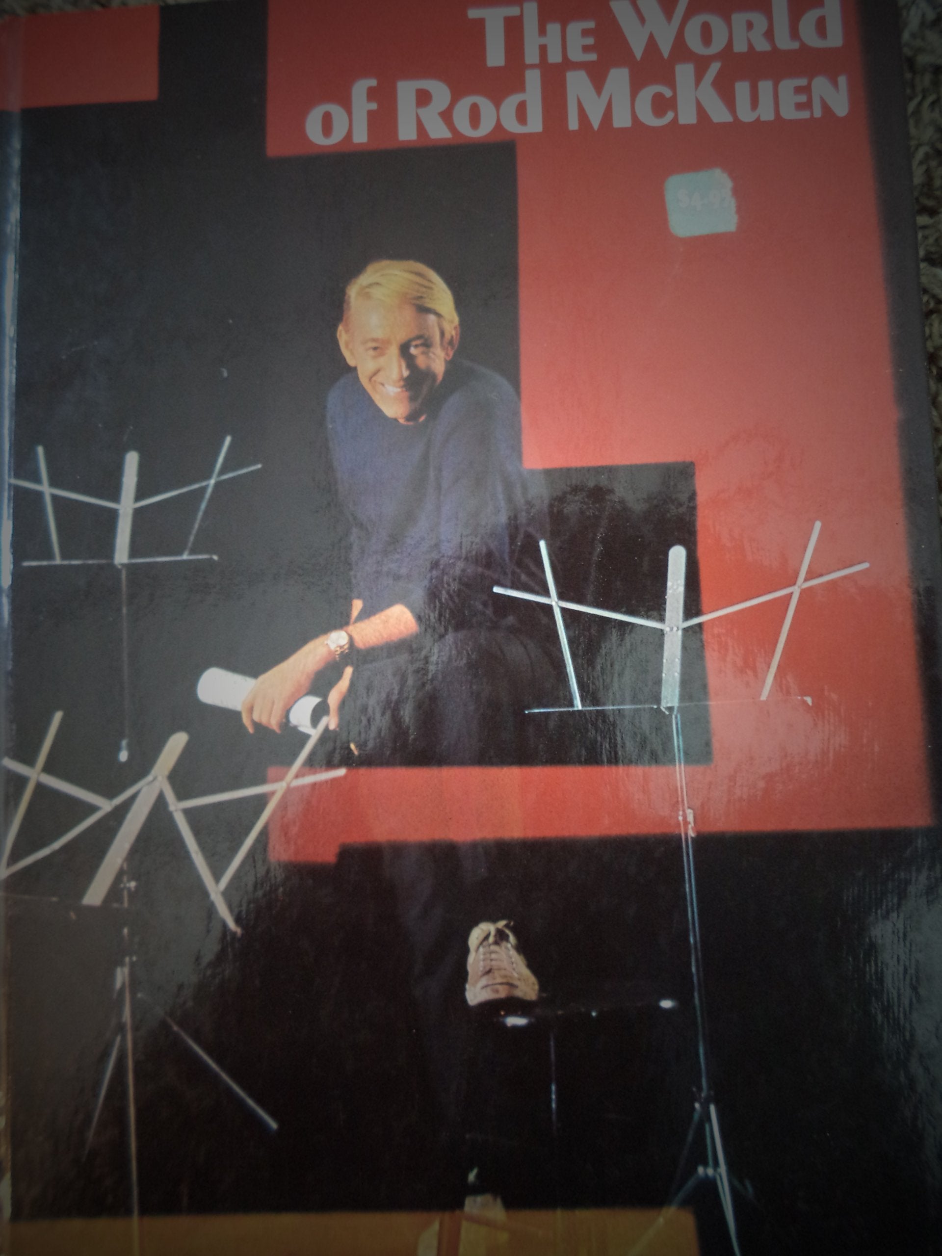 THE WORLD OF ROD MCKUEN used book depot