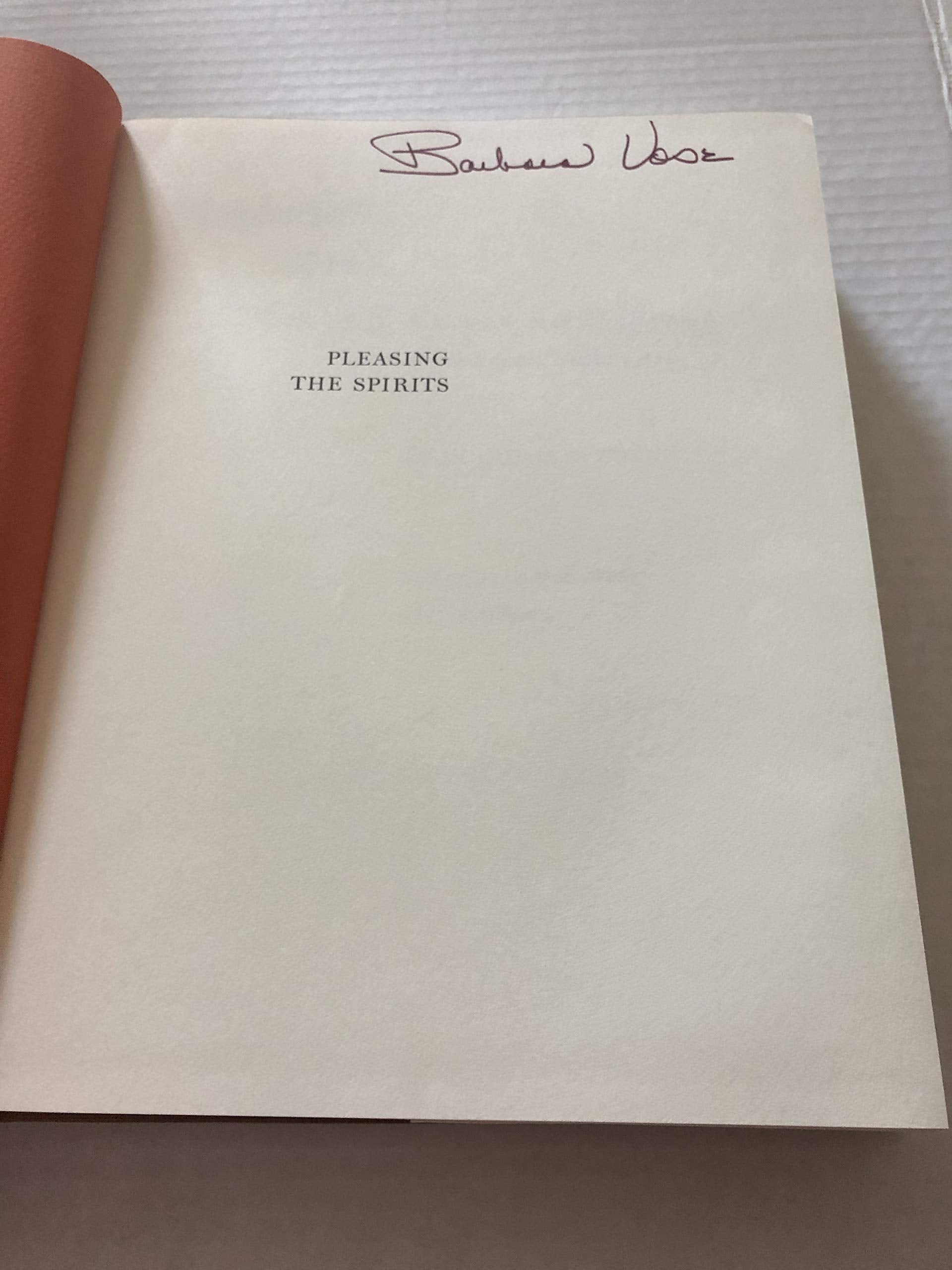 Pleasing The Spirits: A Catalogue of a Collection of American Indain Art used book depot