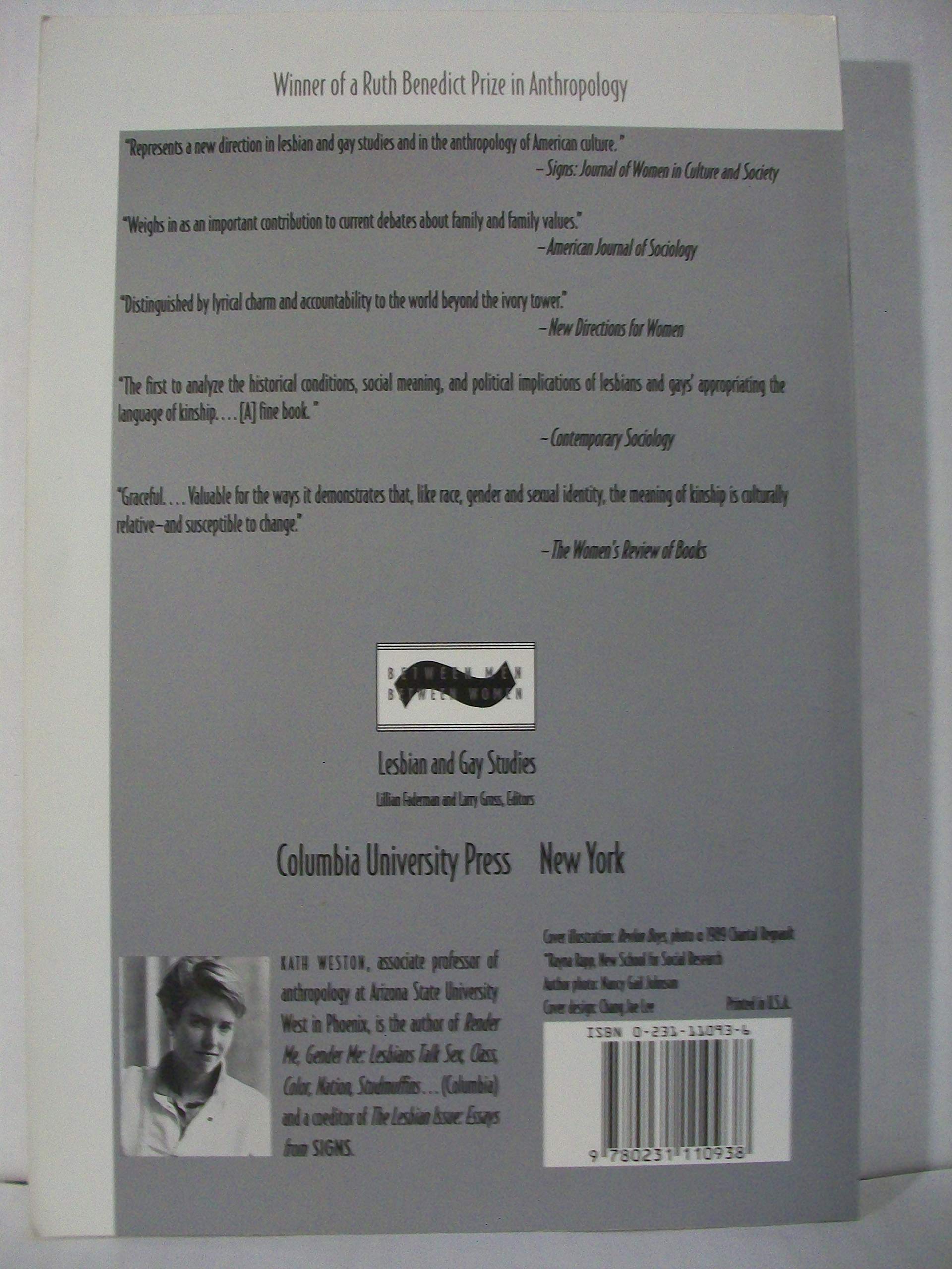 Families We Choose: Lesbians, Gays, Kinship used book depot