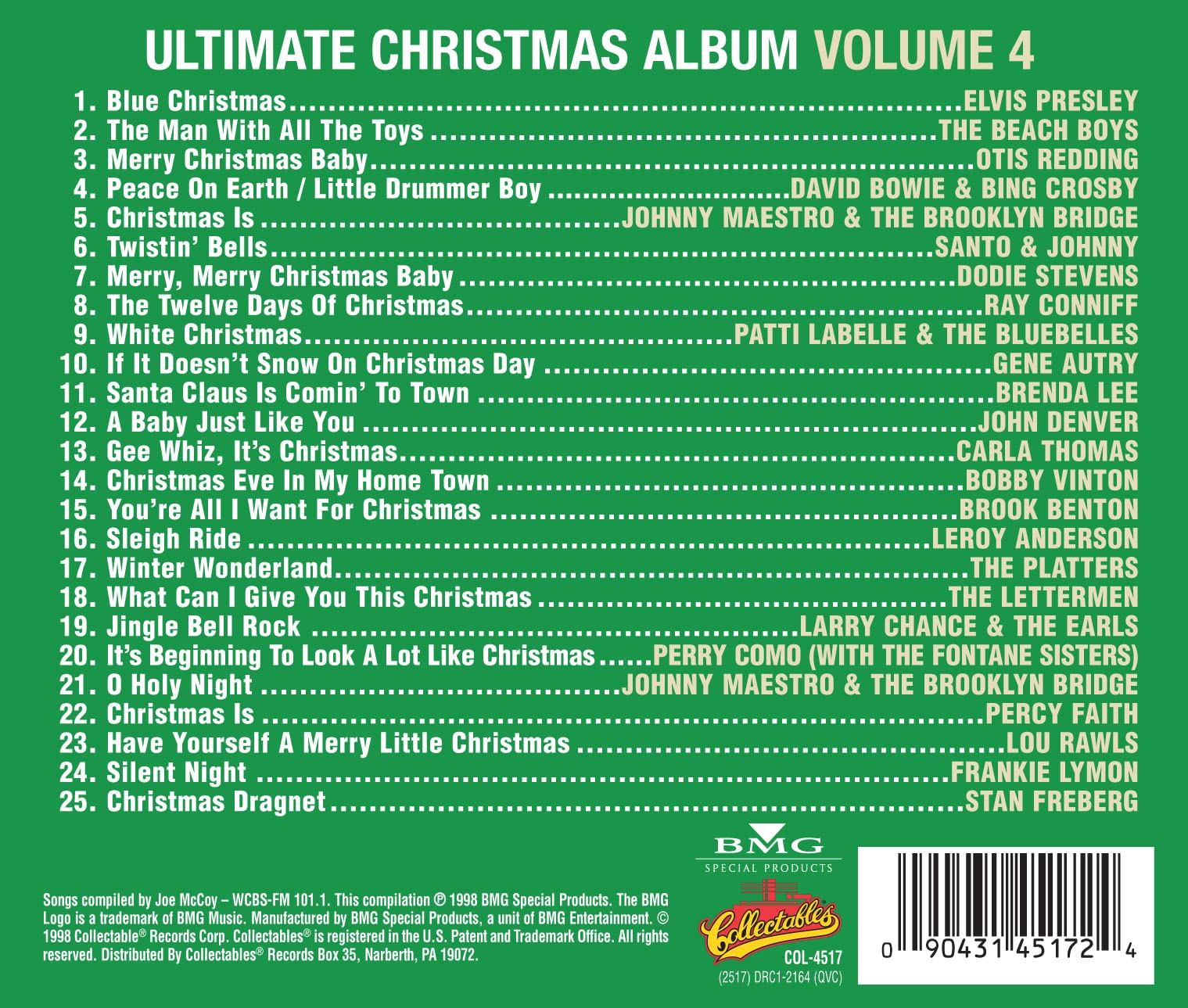 Ultimate Christmas Album, Vol. 4 used book depot