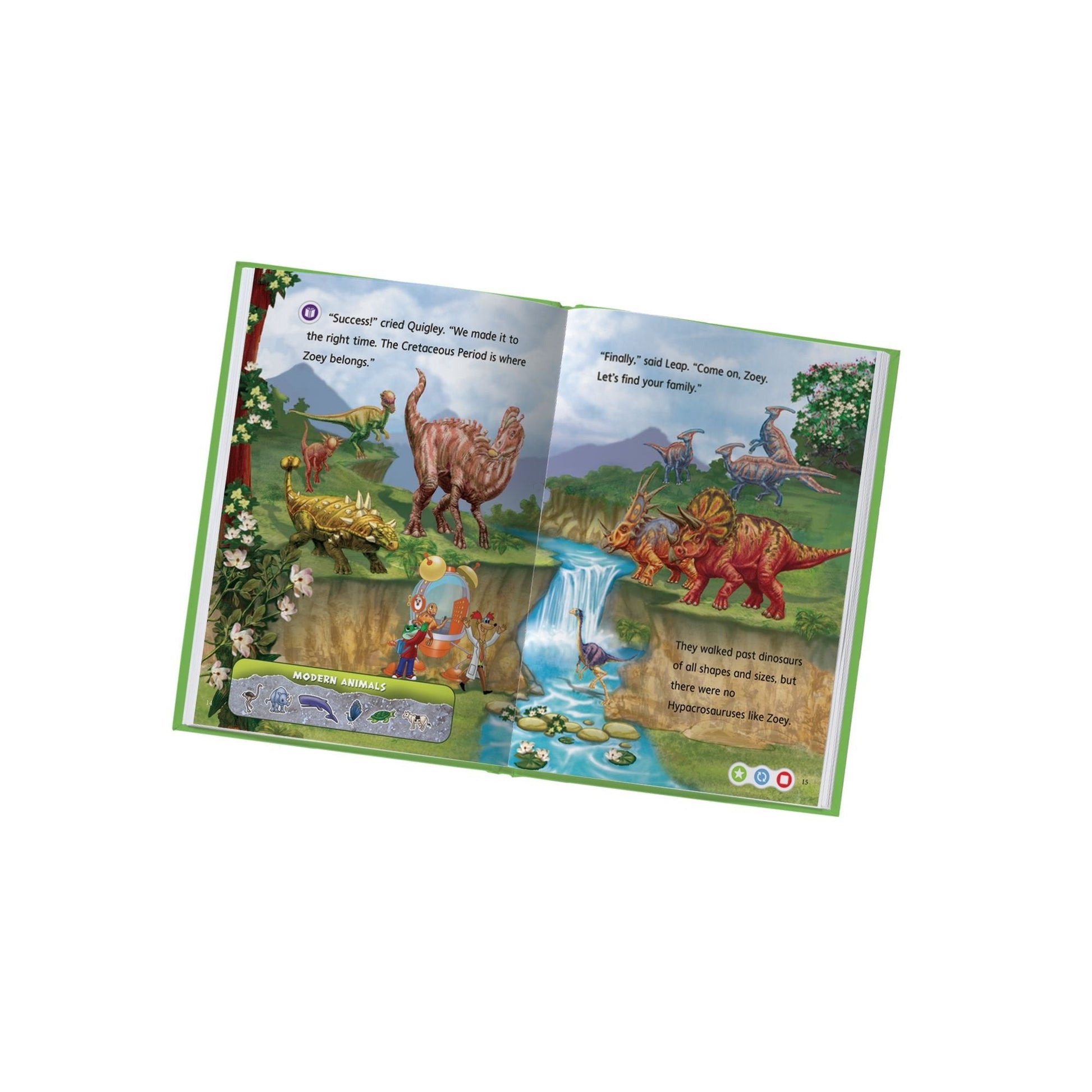 LeapFrog LeapReader Book: Leap and The Lost Dinosaur (Works with Tag) used book depot