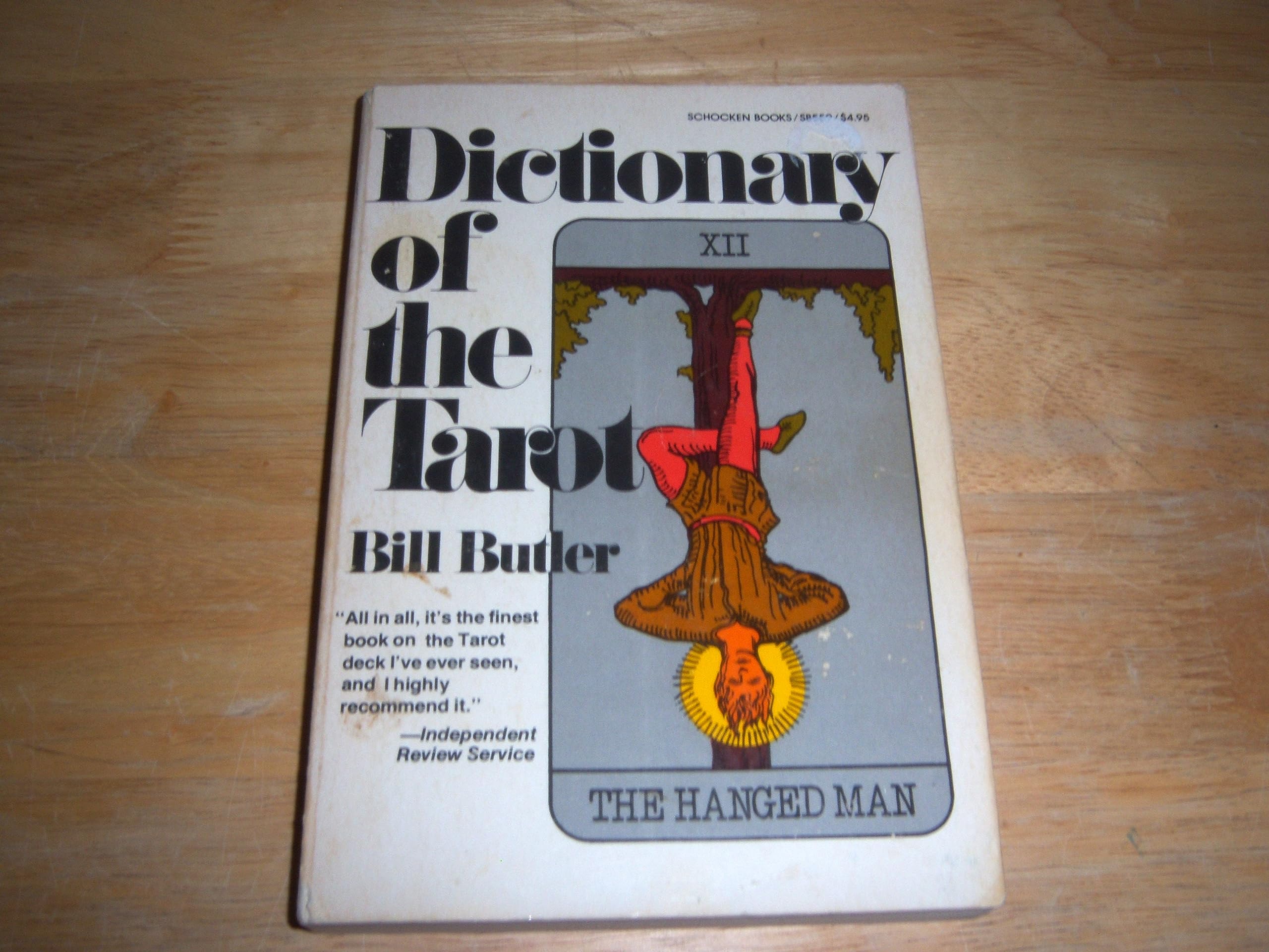 Dictionary of the Tarot used book depot
