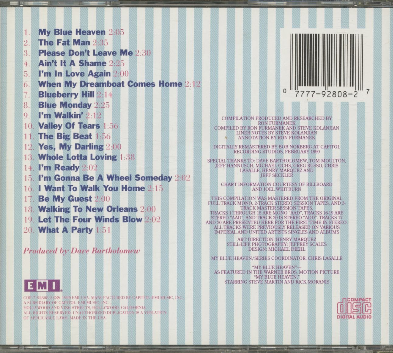 My Blue Heaven: The Best Of Fats Domino