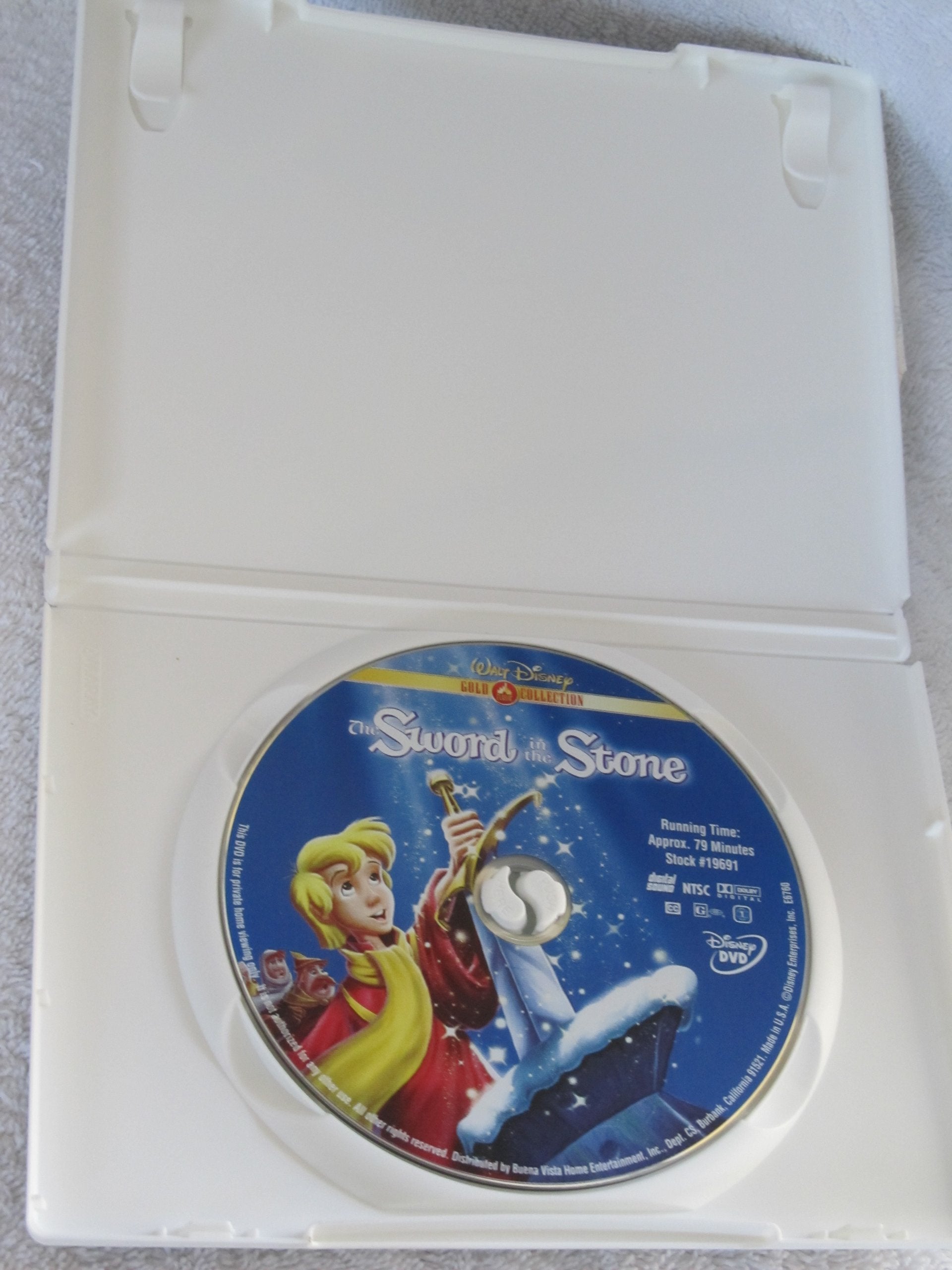 The Sword in the Stone (Disney Gold Classic Collection) [DVD] used book depot