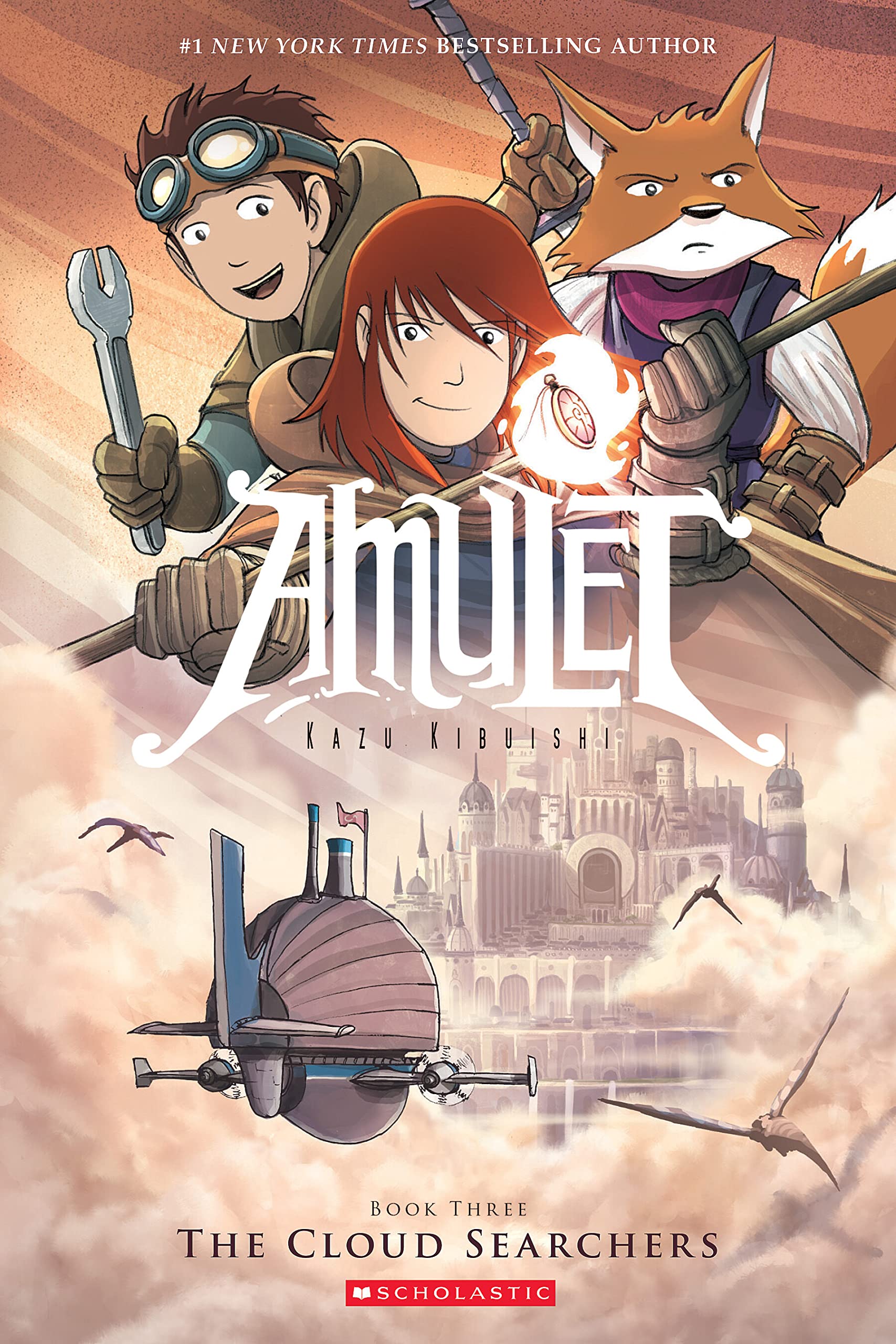 The Cloud Searchers: A Graphic Novel (Amulet #3) (3) used book depot