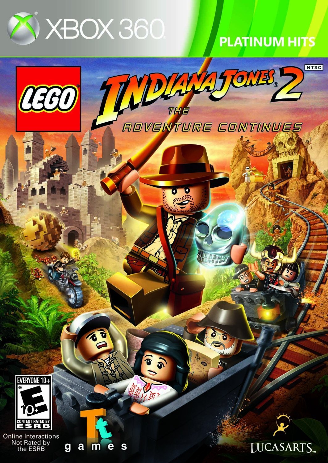 Lego Indiana Jones 2: The Adventure Continues - Xbox 360 used book depot