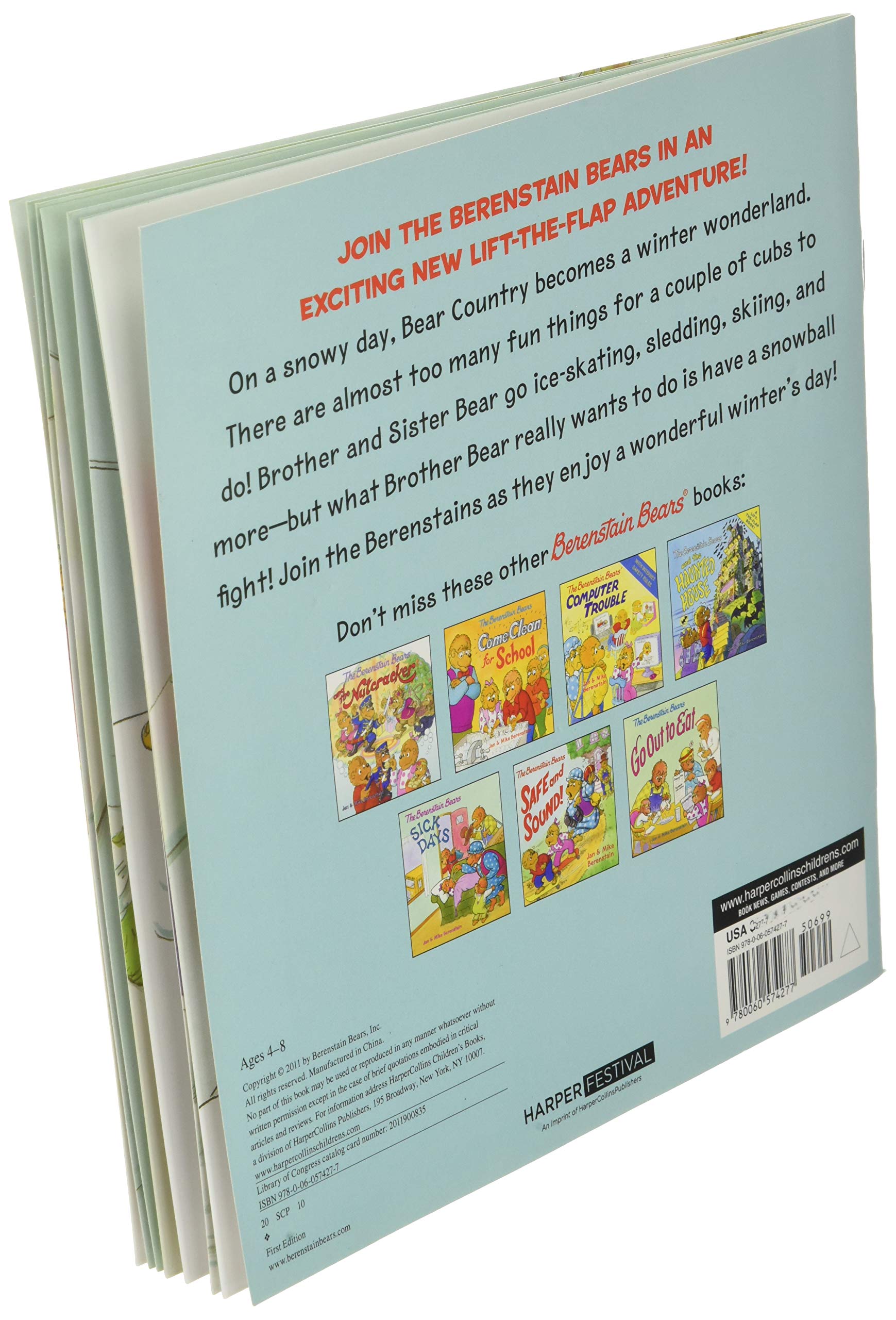 The Berenstain Bears' Winter Wonderland: A Winter and Holiday Book for Kids used book depot