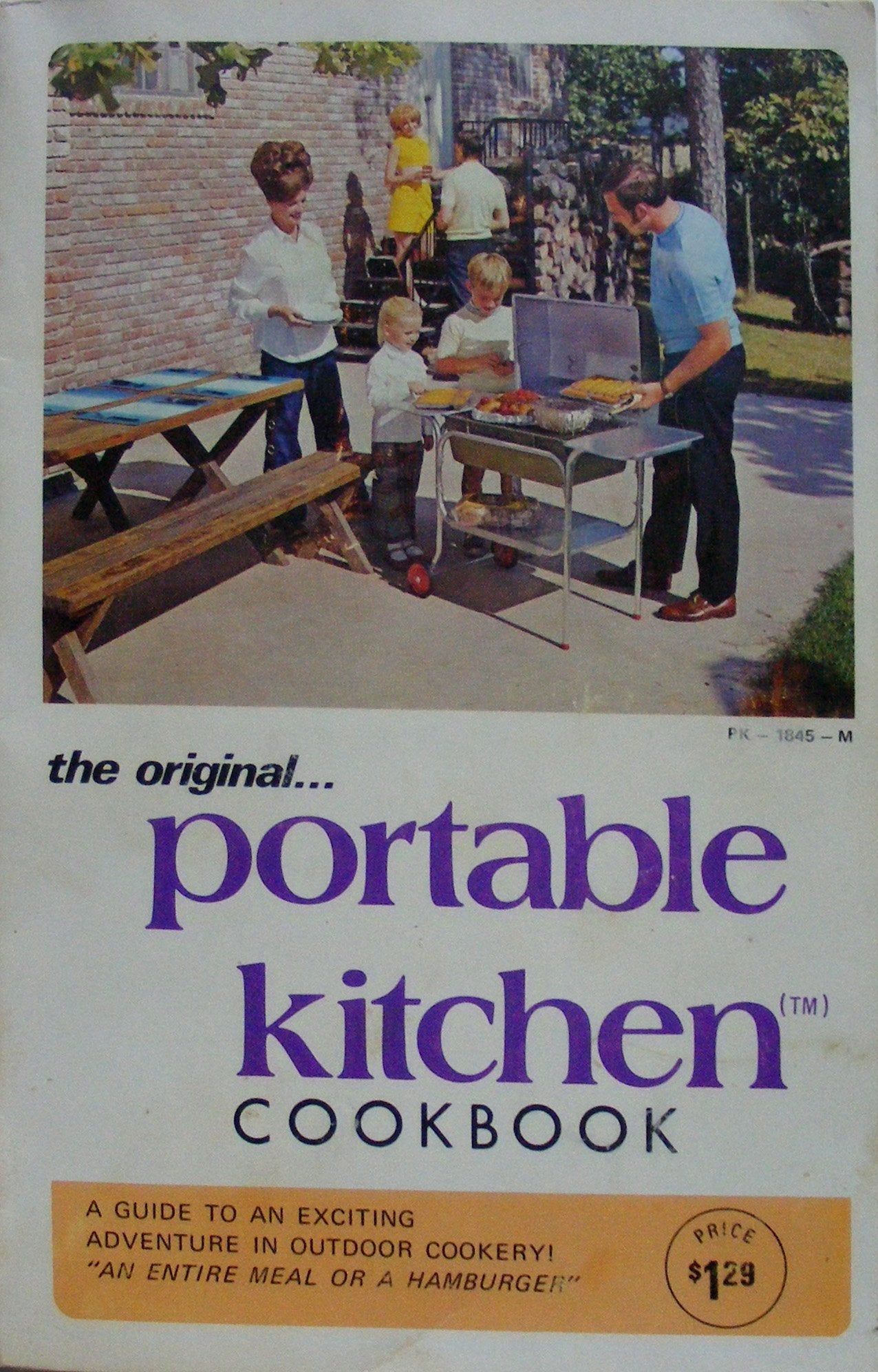 The Original...Portable Kitchen Cookbook used book depot