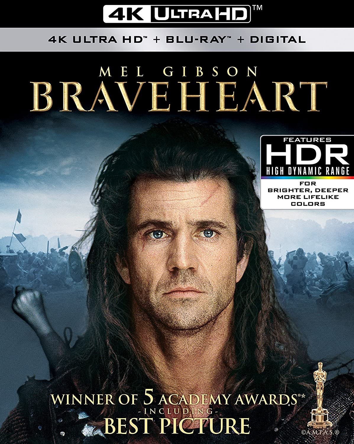Braveheart (4K UHD + Blu-ray + Digital) used book depot