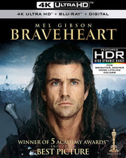 Braveheart (4K UHD + Blu-ray + Digital) used book depot